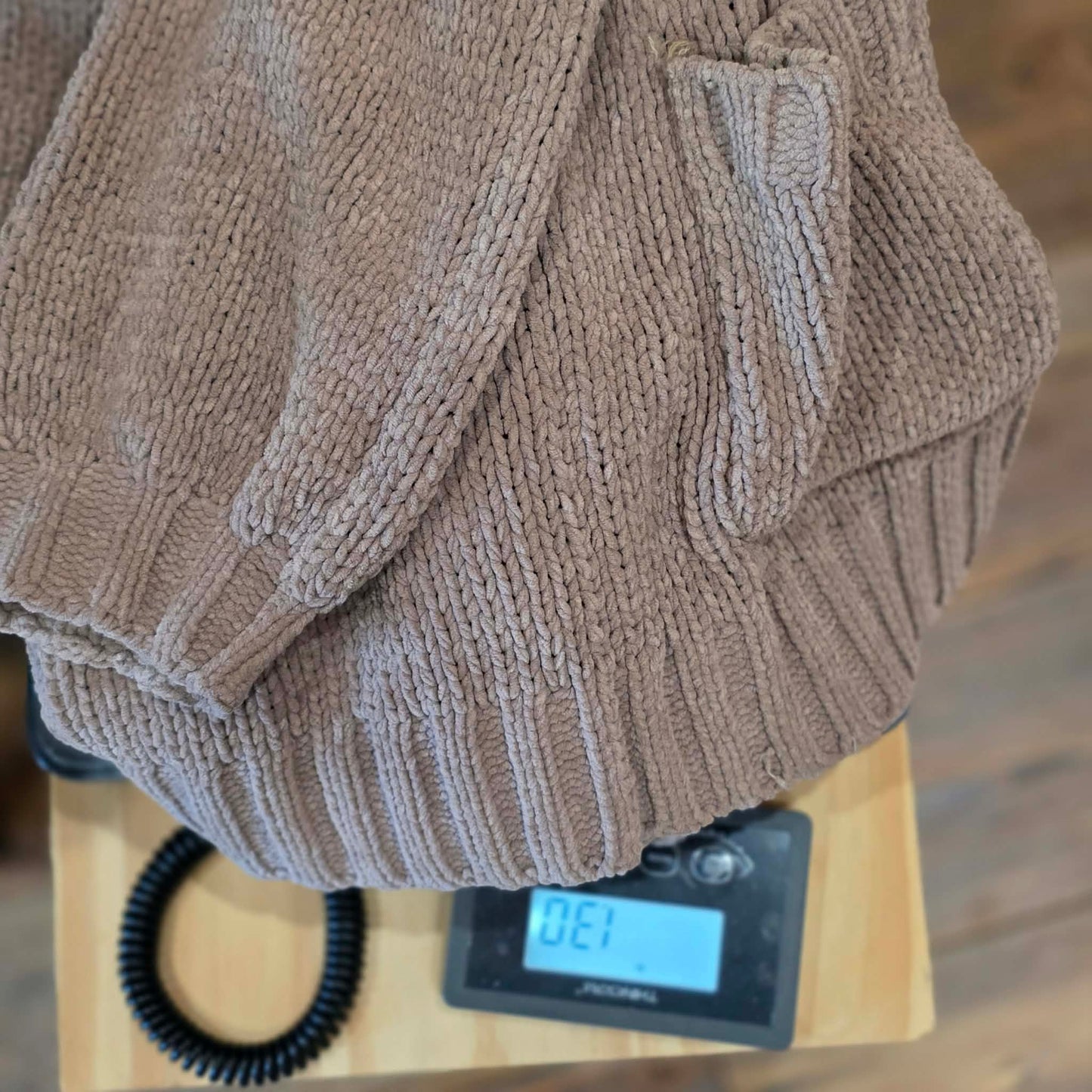 American Eagle Chunky Knit Open Front Cardigan Sweater w/ Pockets – Size Small