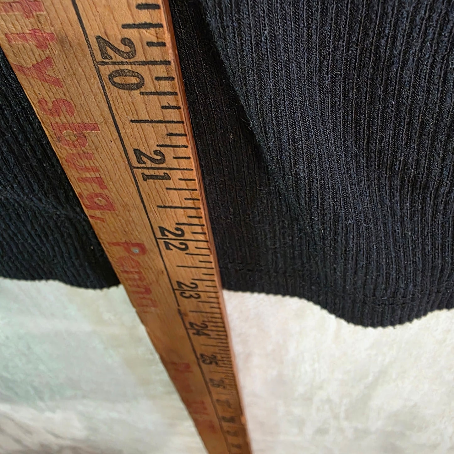 Cato’s Asymmetrical Color Block T-Shirt Black|Tan Women’s Size S
