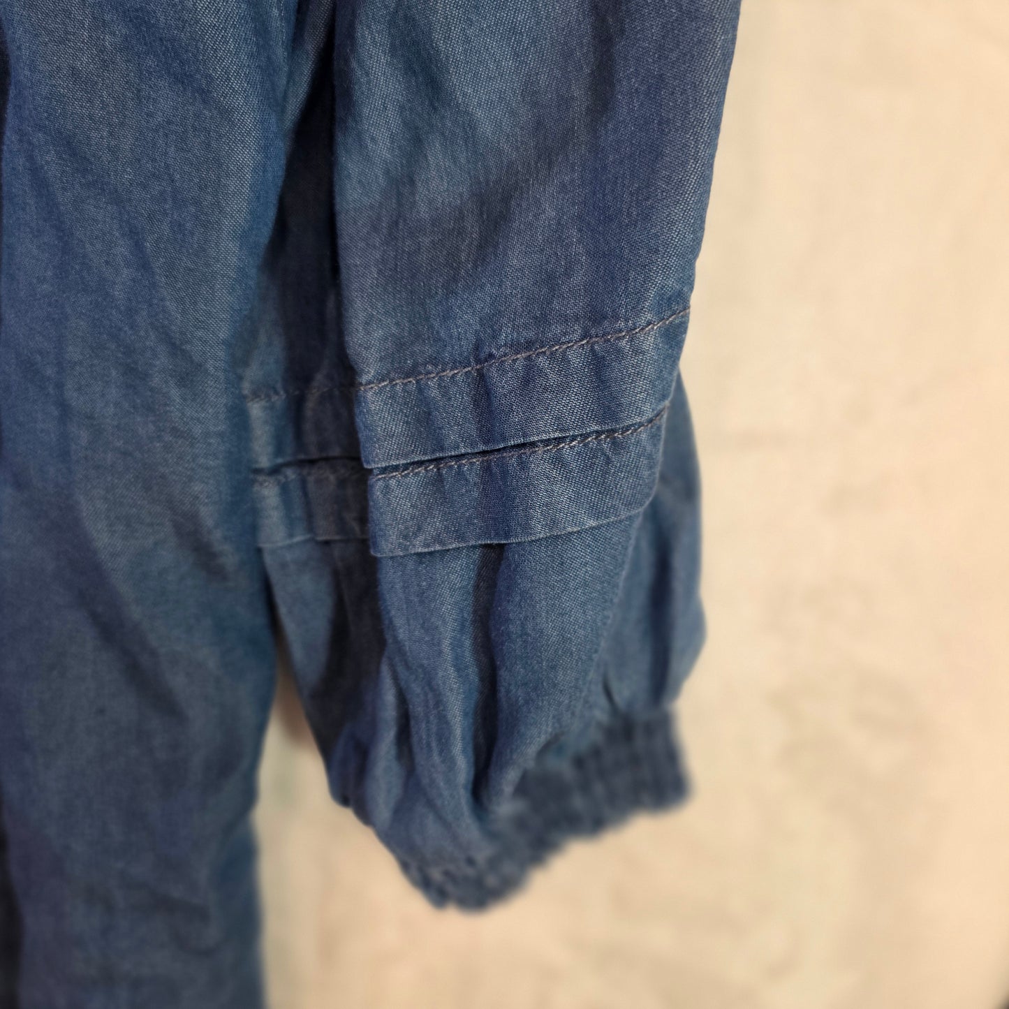 Zac & Rachel Women’s Solid Button Down Top NWT Size Medium Wash, Size M