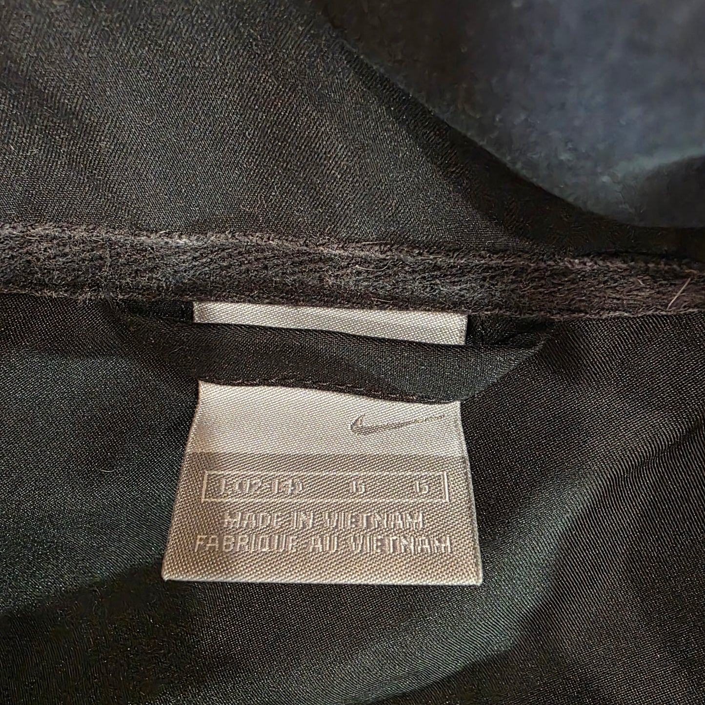 NIke Jacket Womens Large (12-14) Black Full Zip Track Running Outdoors Striped