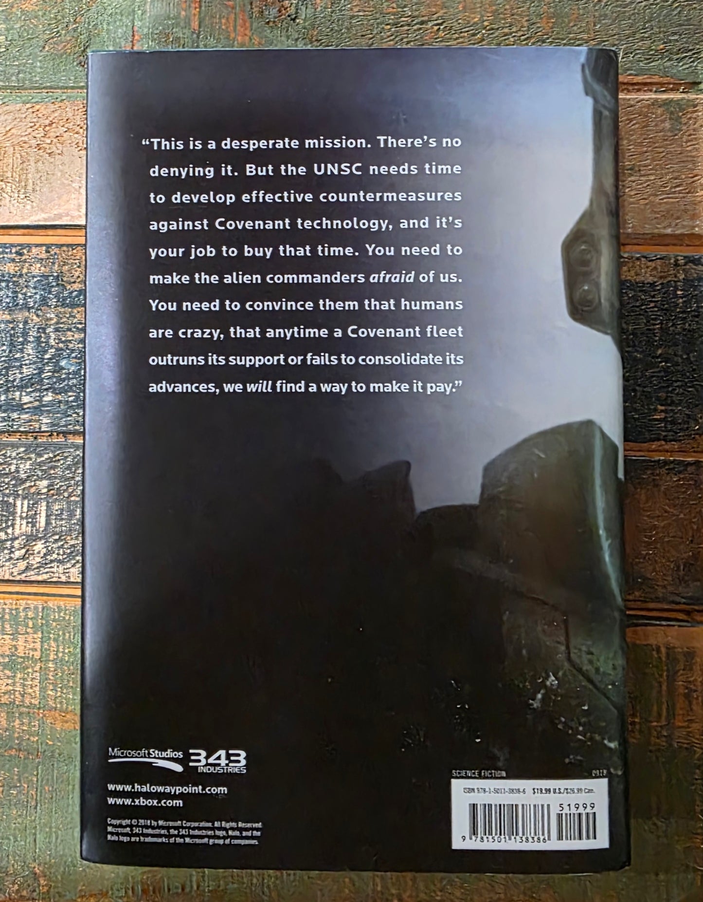 Halo: Silent Storm A Master Chief Story Hard Cover by Troy Denning