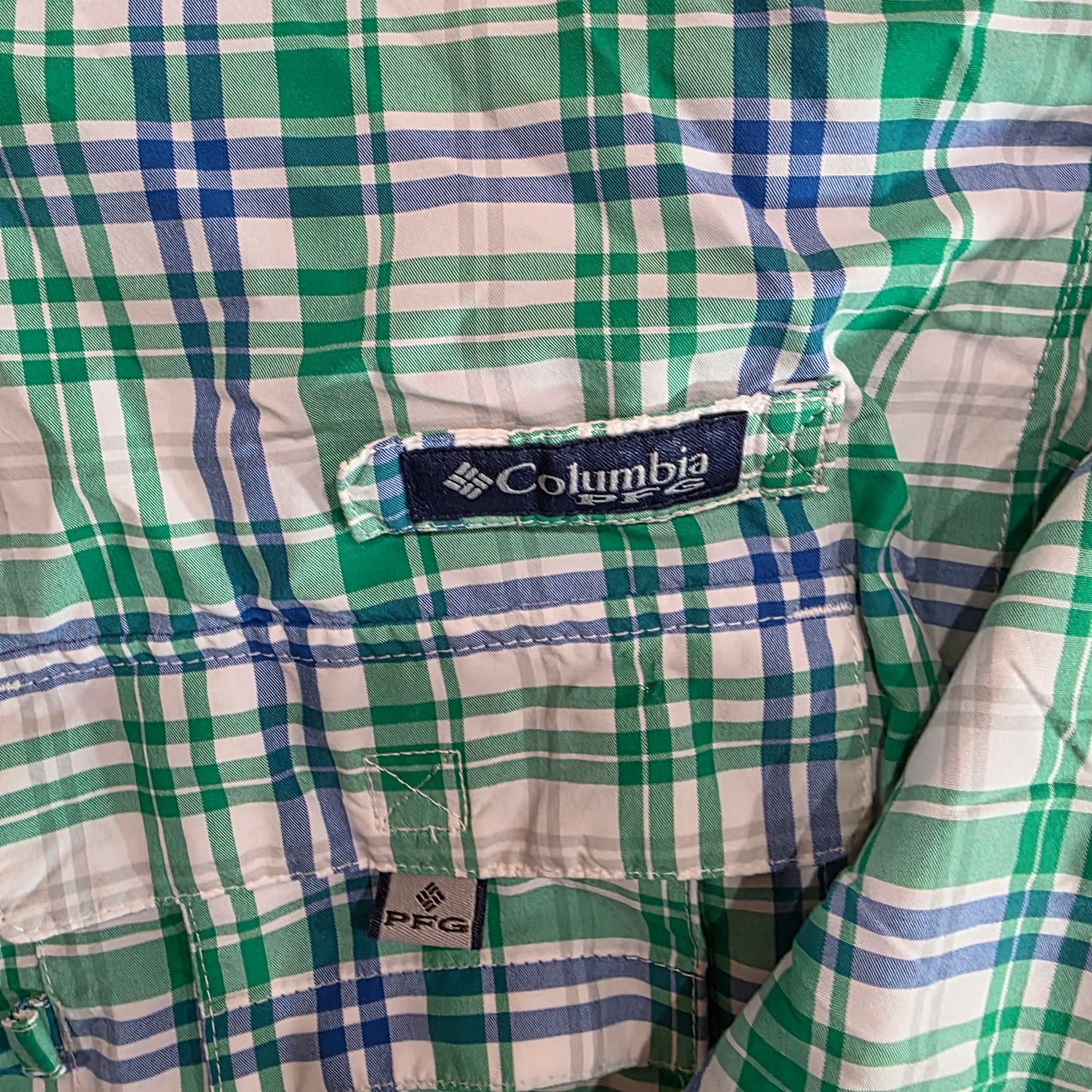 Columbia Super Bahama PFG Omni-Shade button down M Size M