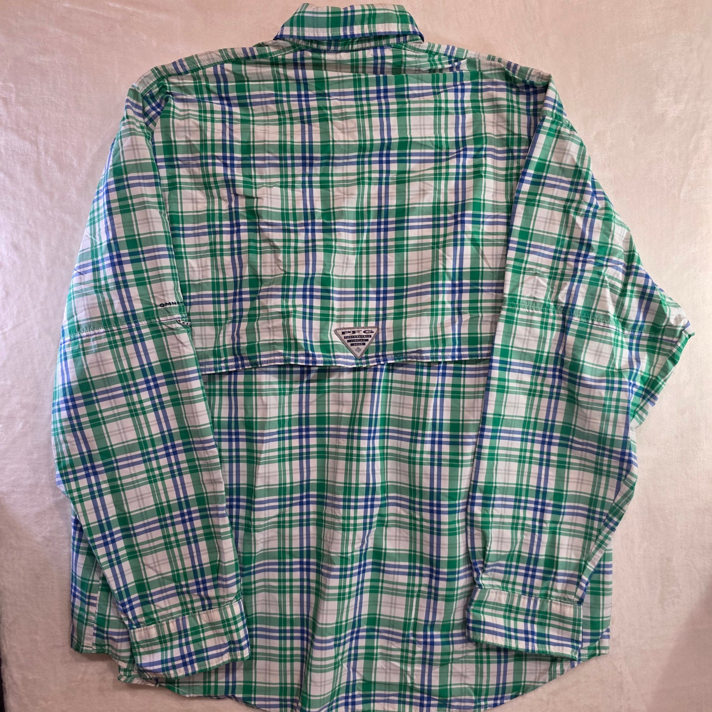 Columbia Super Bahama PFG Omni-Shade button down M Size M