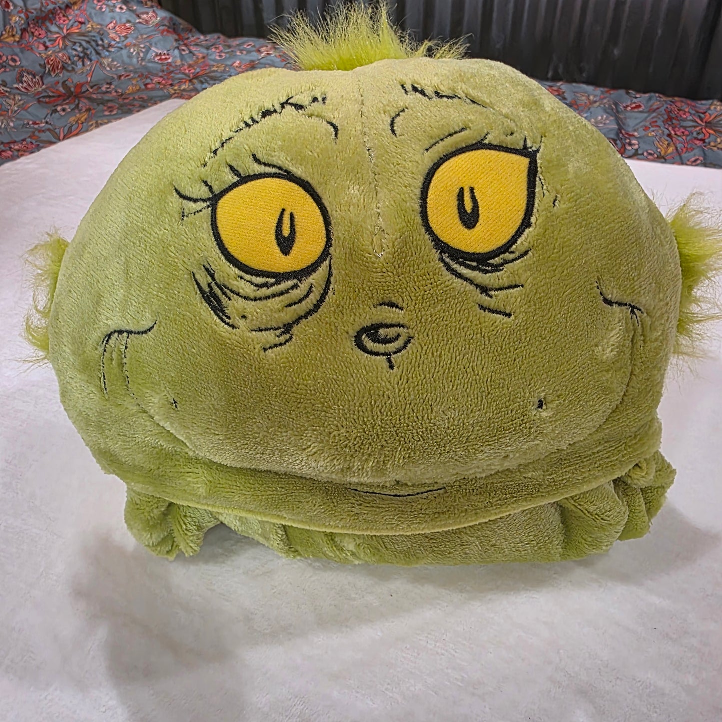 Dr. Seuss Kids the Grinch Hooded Throw Blanket