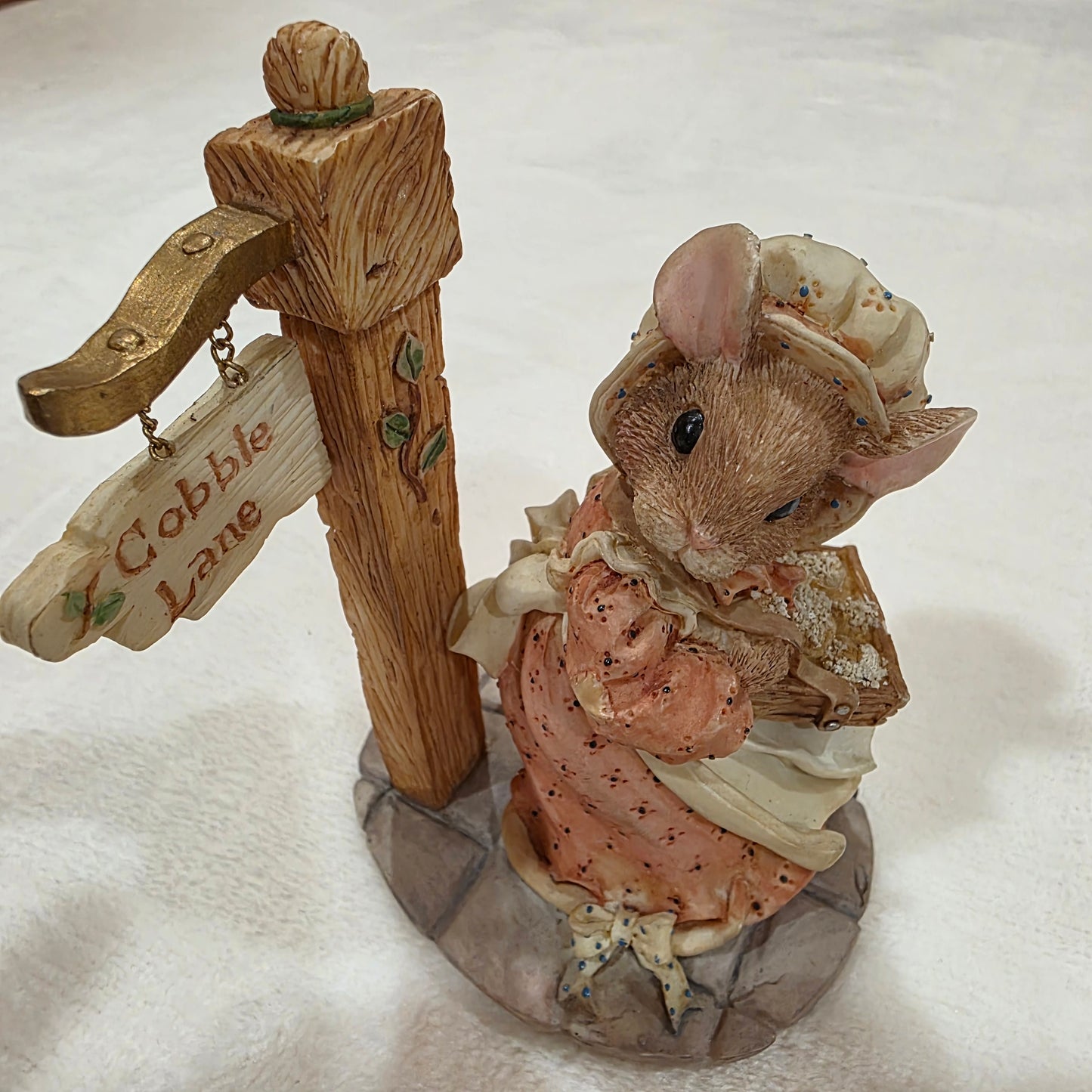 Vintage Enesco Priscilla Hillman Mouse Tales figurines 1995 lot of 3