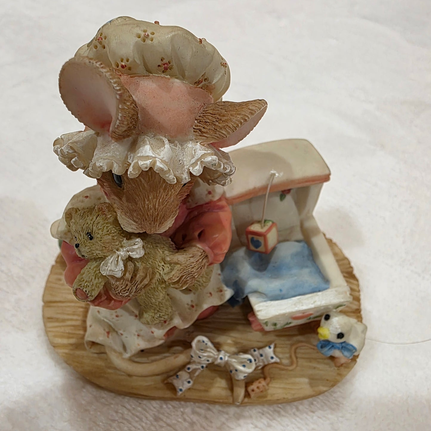 Vintage Enesco Priscilla Hillman Mouse Tales figurines 1995 lot of 3