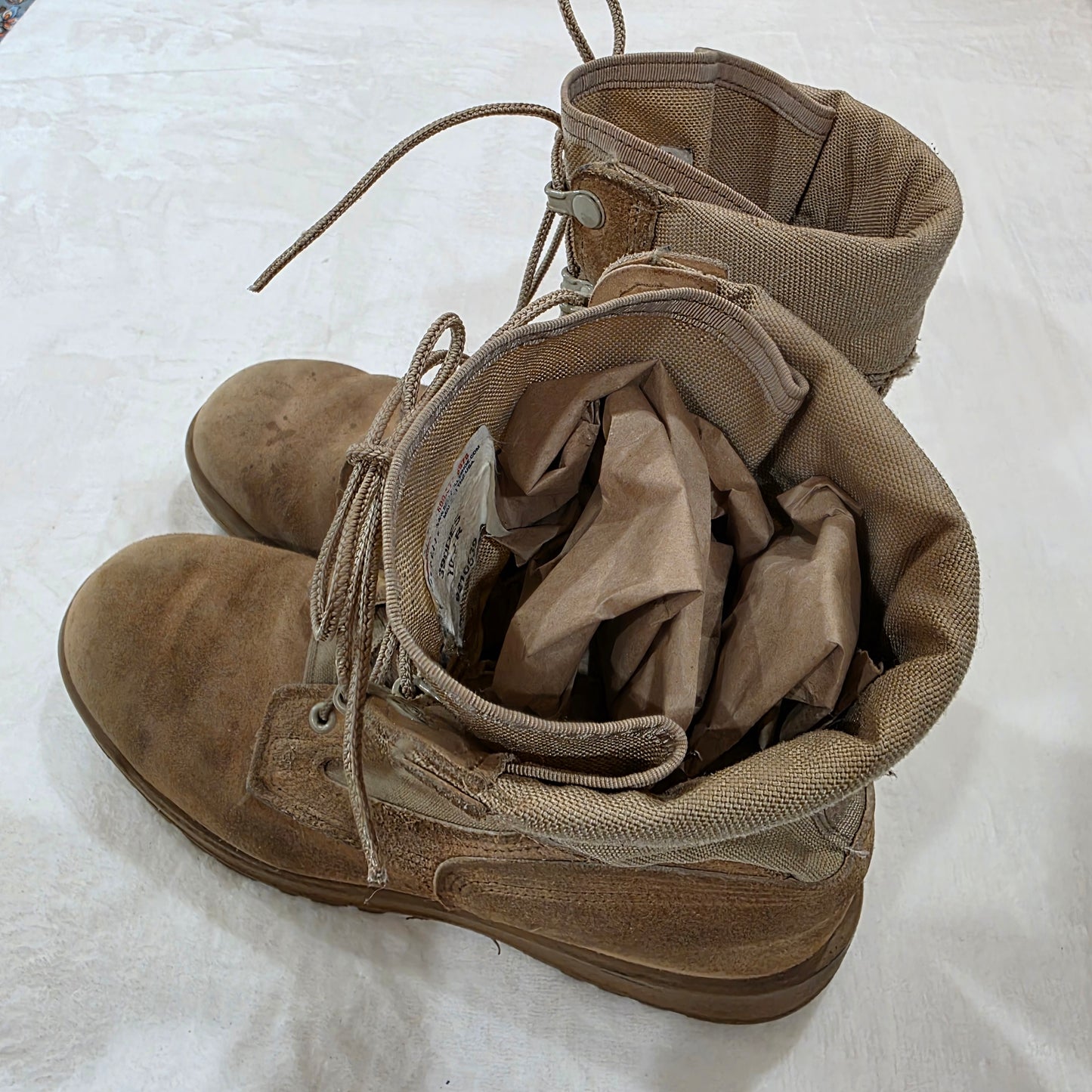 Belleville 390 DES Authentic Army Desert Boots Men’s size 10.0 R