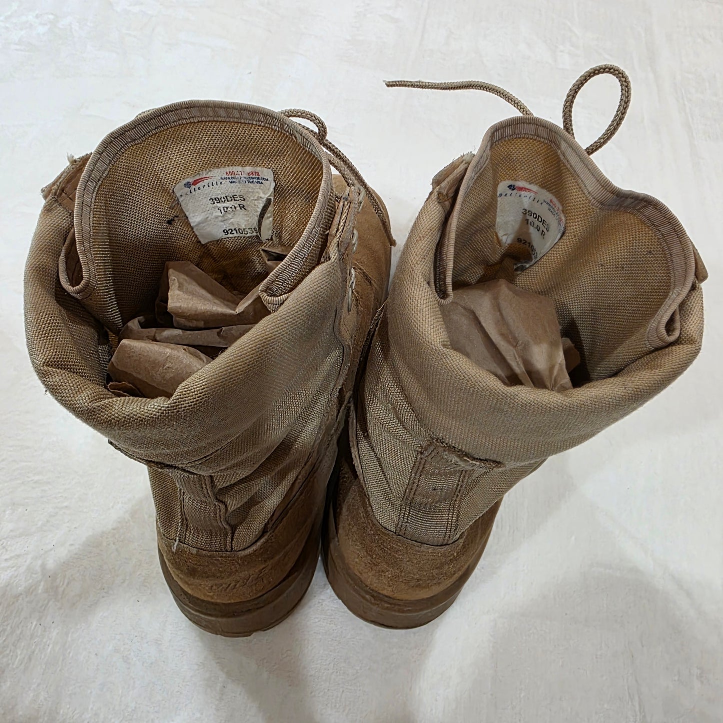Belleville 390 DES Authentic Army Desert Boots Men’s size 10.0 R