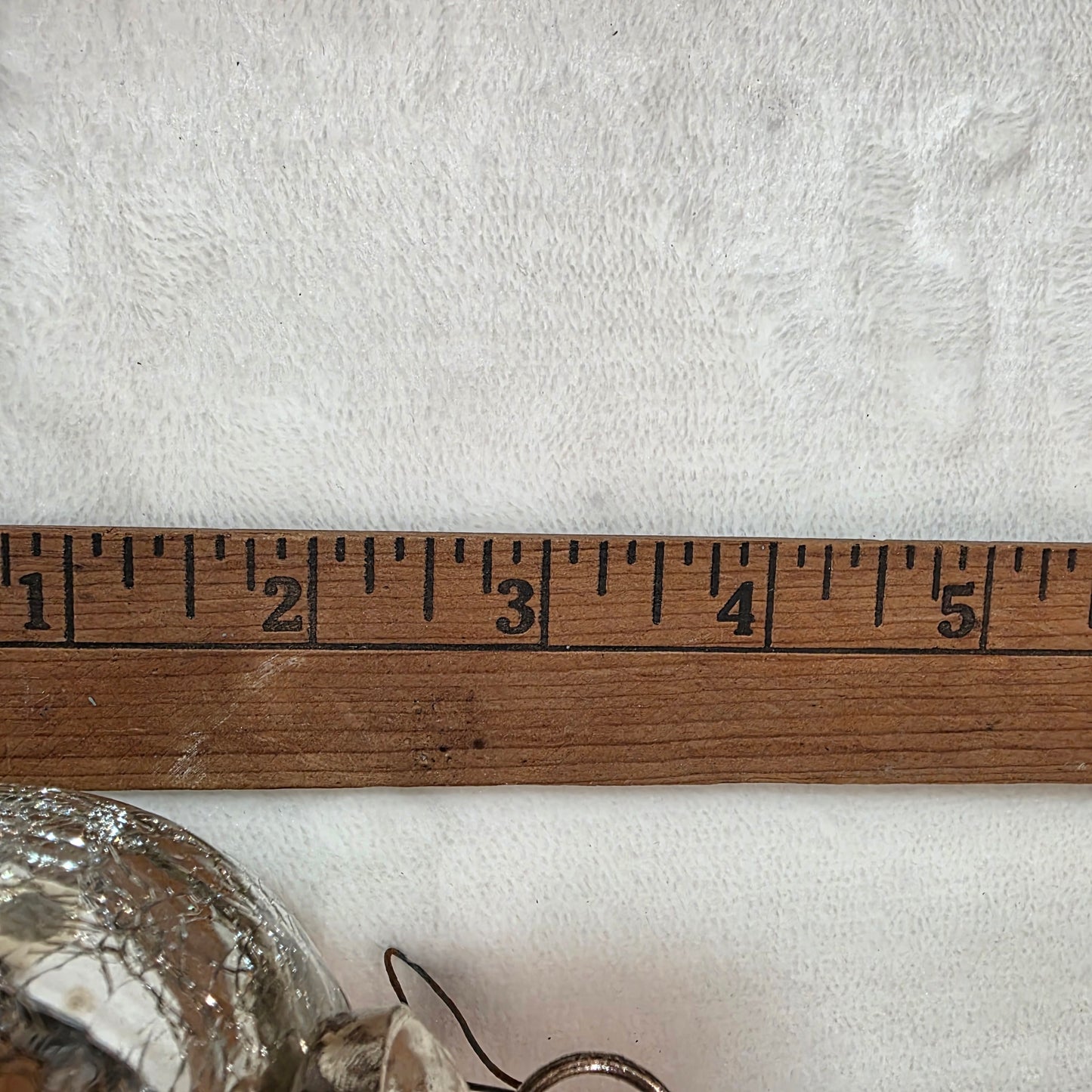 Antique Mercury Glass Ornaments – Double-Walled Crackle Set of 12