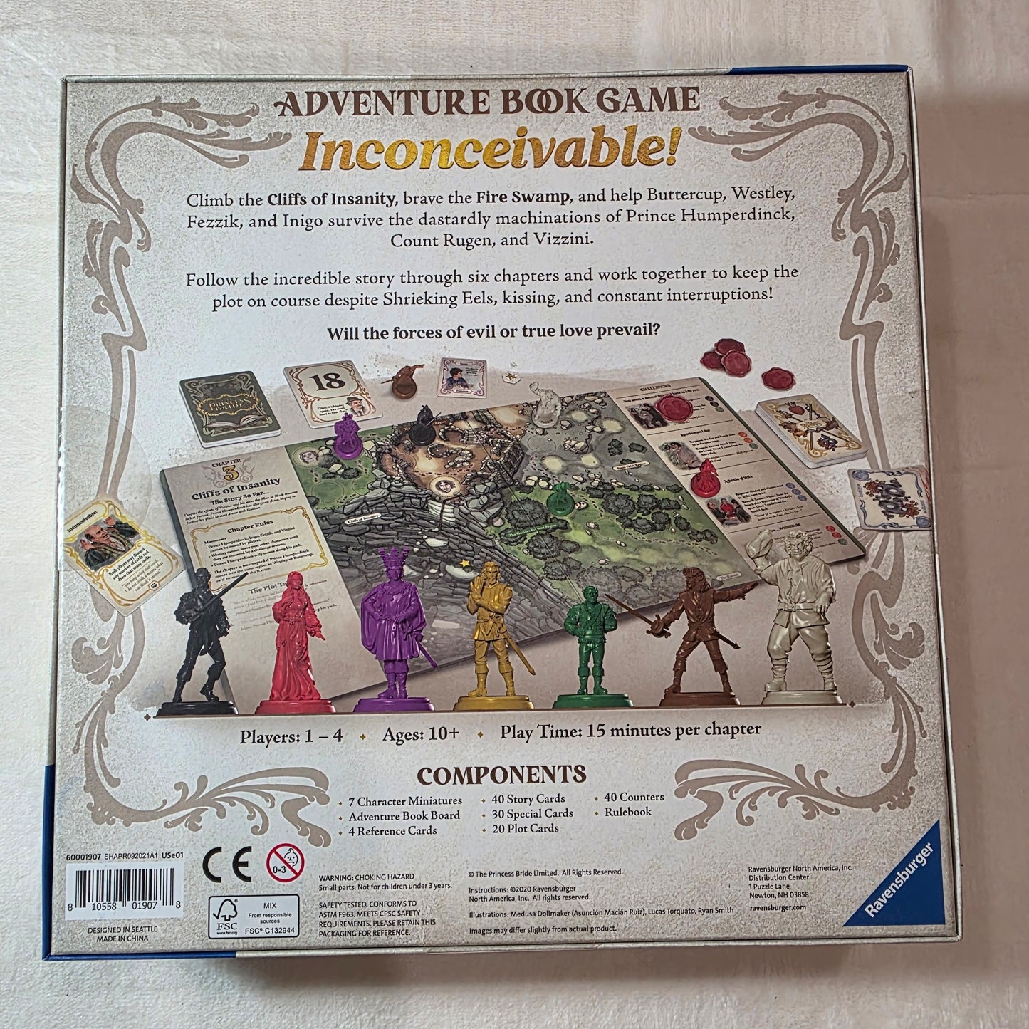 The Princess Bride Adventure Book Board Game by Ravensburger