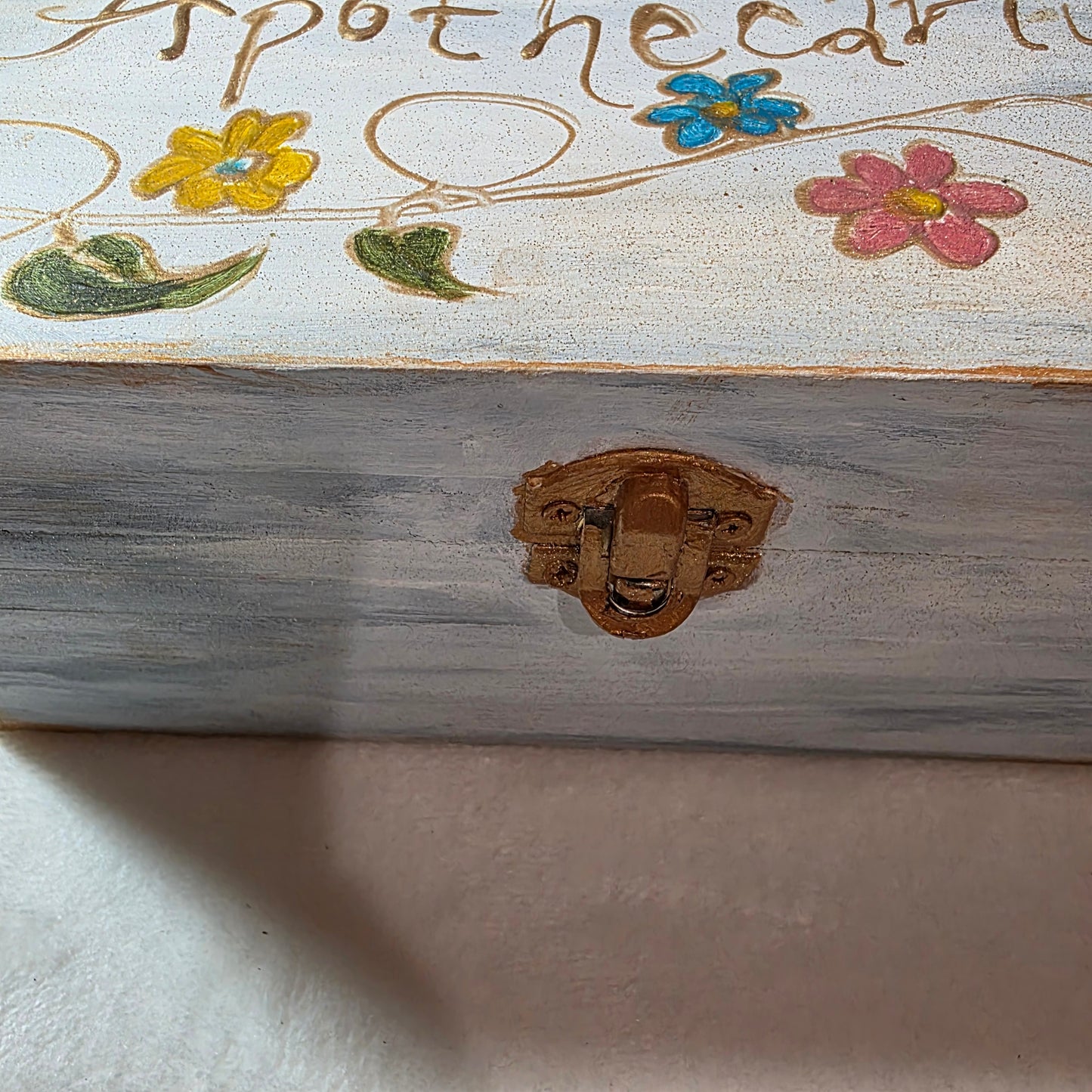 Hand Painted Wood Box – Nymph Apothecarium -