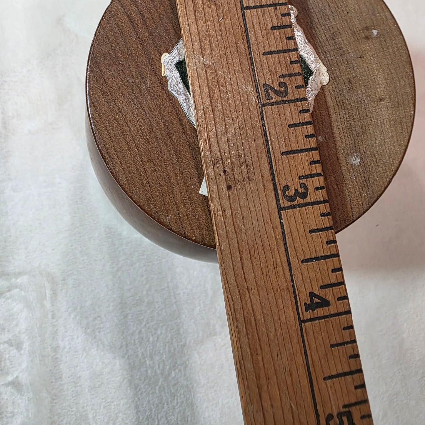 J.D. Molitor Myrtle wood bud vase — Coos Bay, Hand-Turned