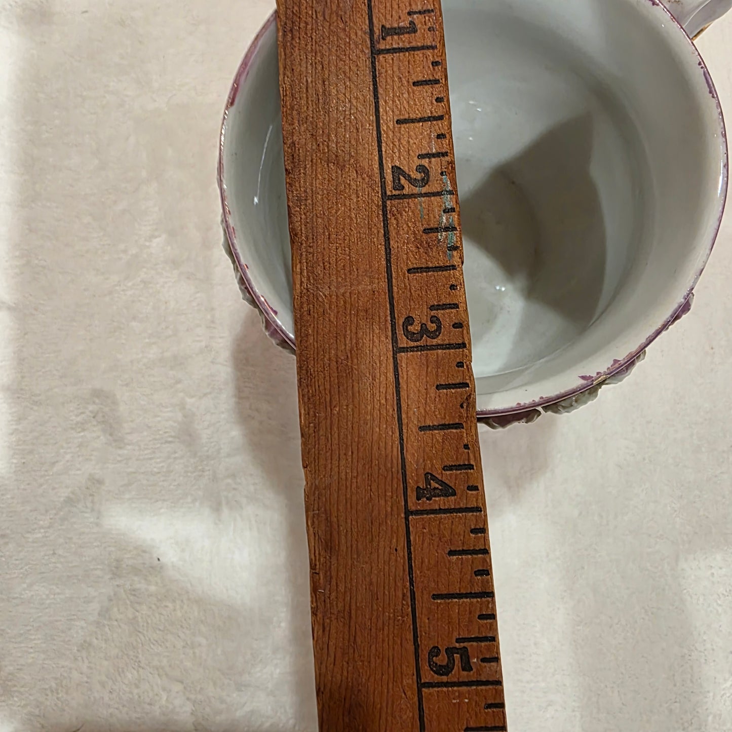 Vintage Germany Pink Lustreware Cup A Present Child's Tea Cup