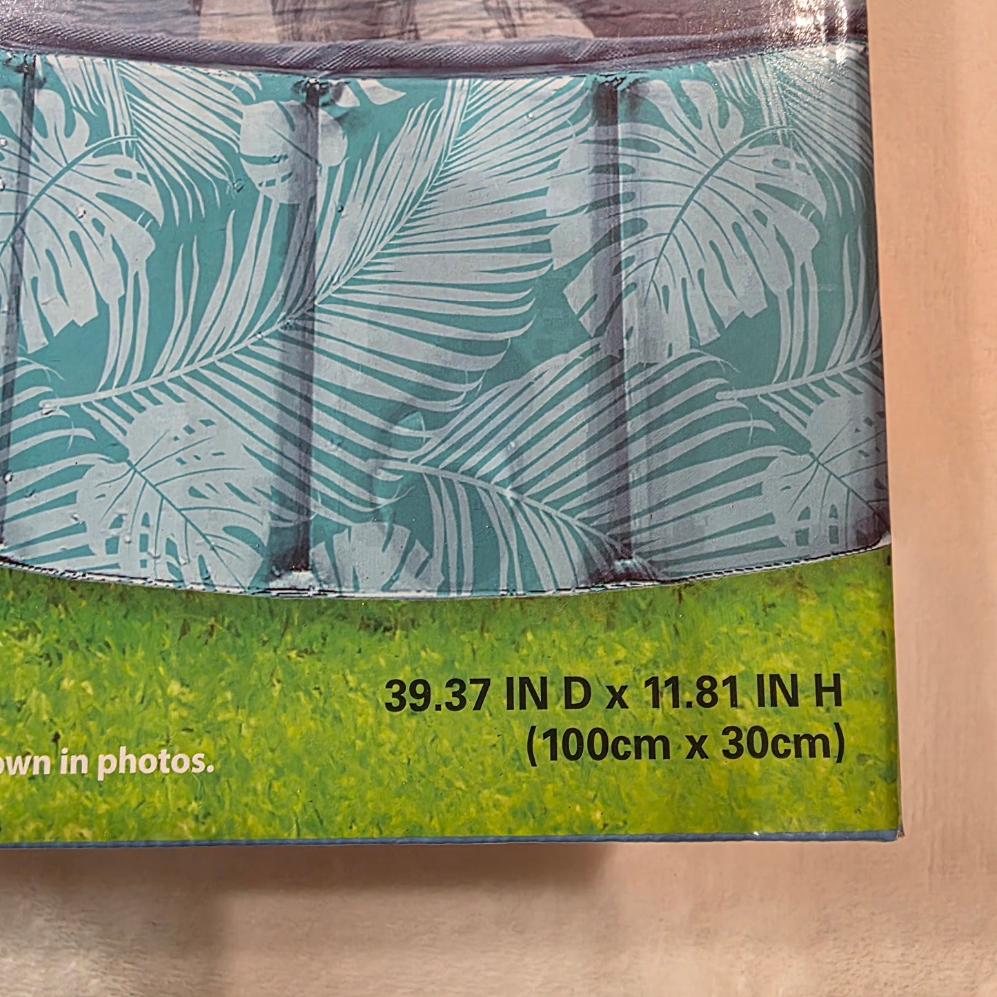 NEW Vibrant Life Collapsible Pet Pool for Medium Dogs 39.37” x 11.81”