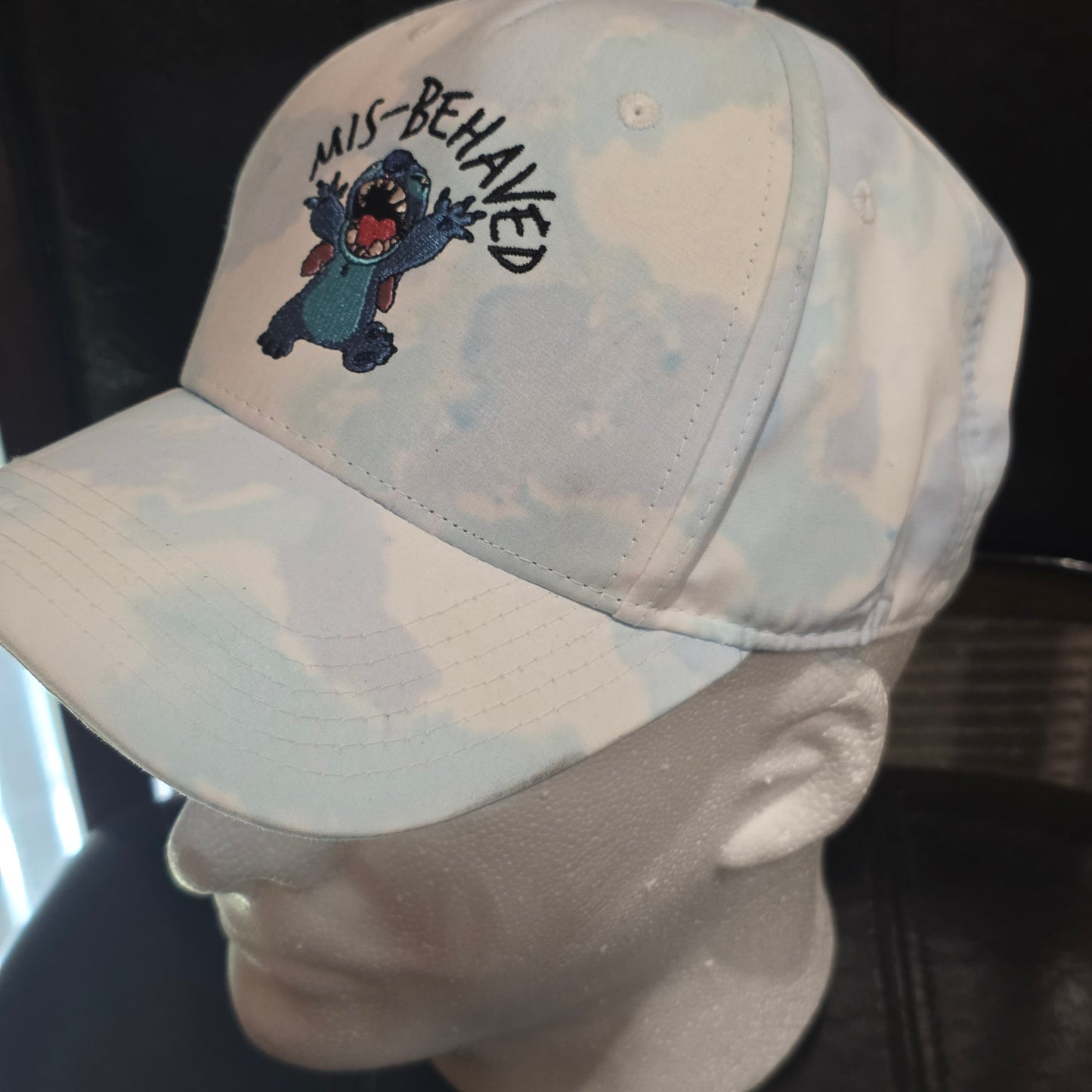 Stitch Mis-behaved Hat Cap Girl's Adjustable Strapback