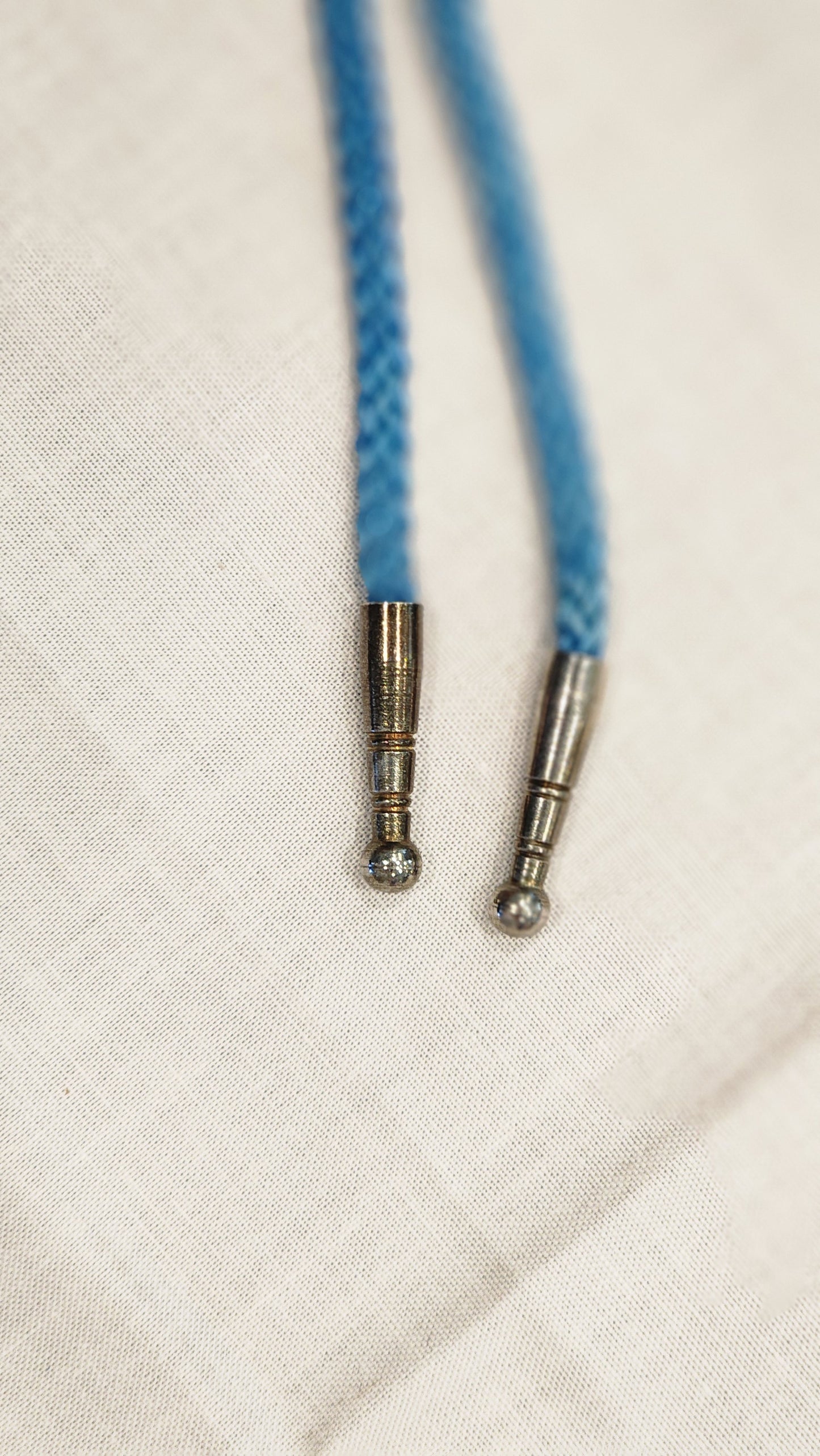 Vintage Hand-Painted Face Bolo Tie