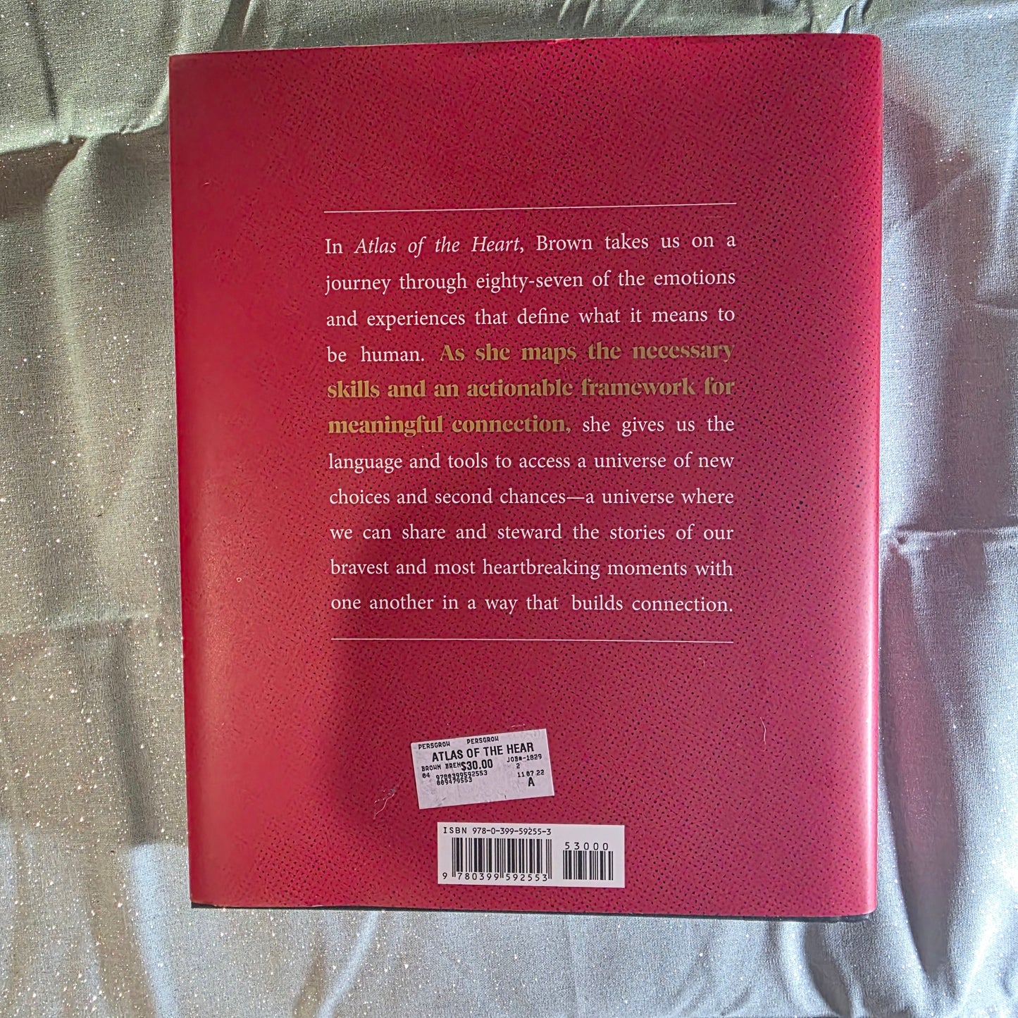 Atlas of the Heart by Brene Brown (2021, Hardcover)