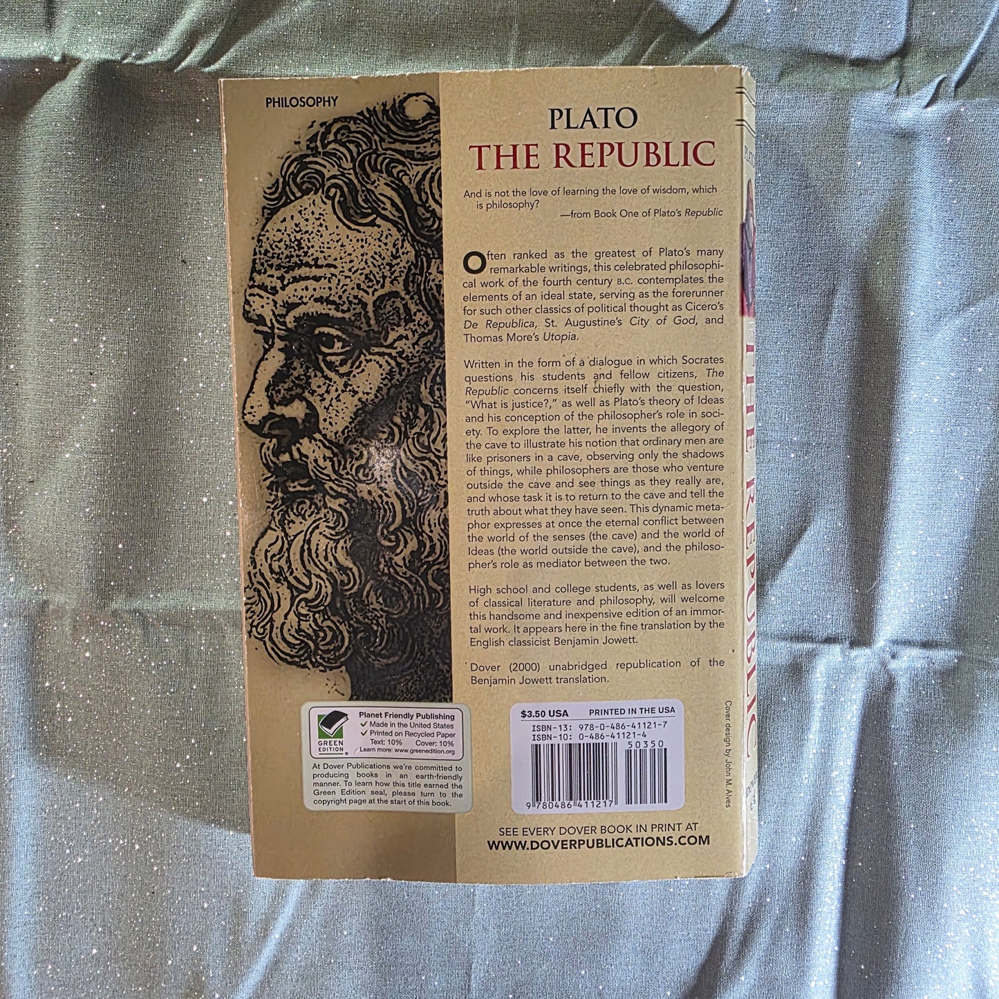 Plato The Republic Preowned|Paperback|Good|Green Edition
