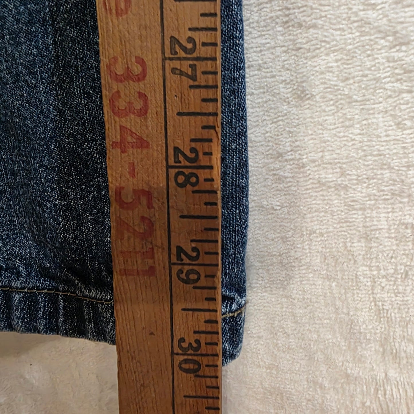 Tommy Hilfiger Straight Jeans Size 12 Womens Medium Wash Blue