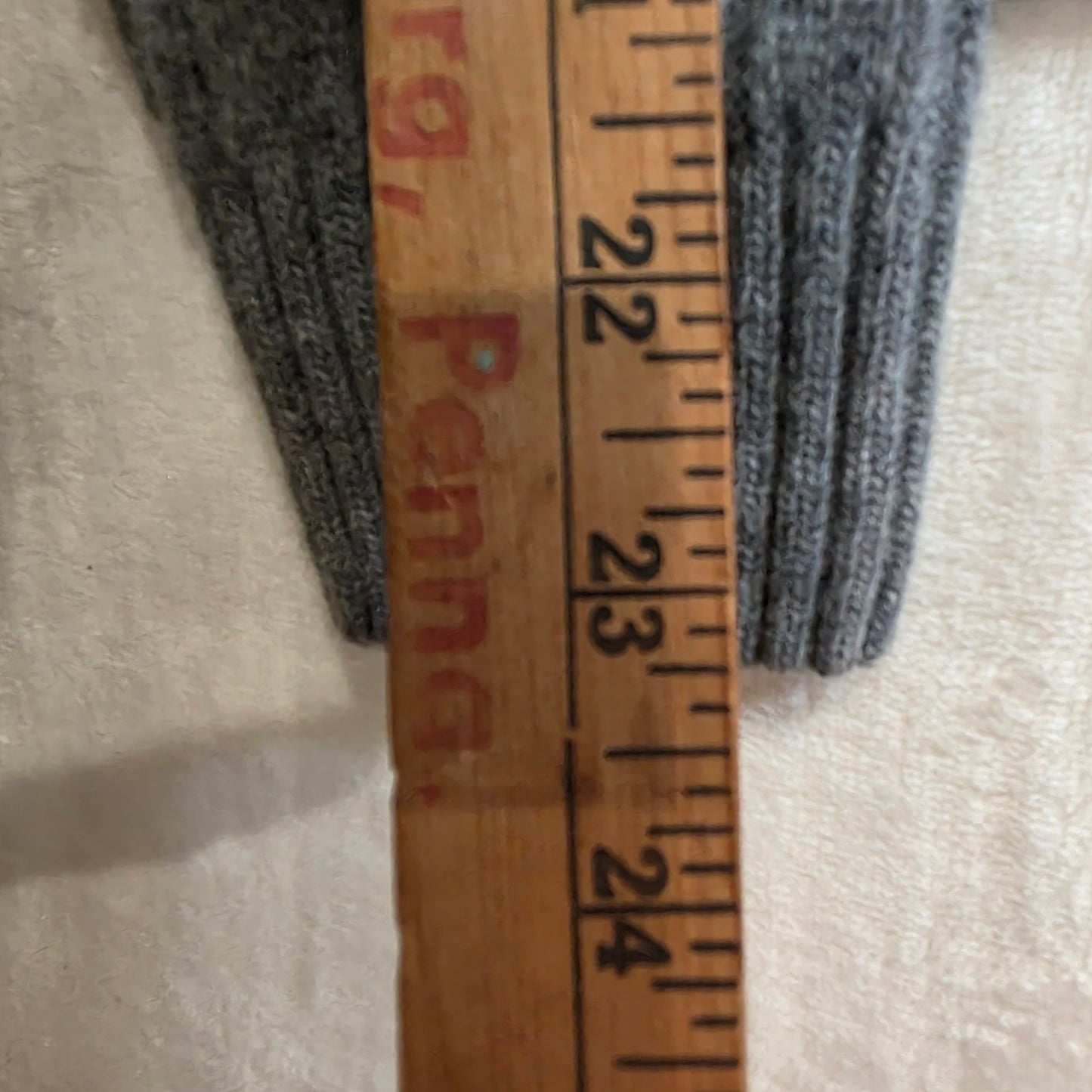 Daniele Blasi Men's Wool Blend Sweater Grey Zipper Front Large