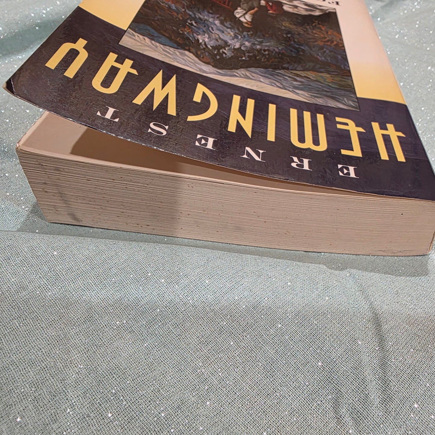 For Whom the Bell Tolls by Ernest Hemingway (First Scribner Paperback Edition 1995)
