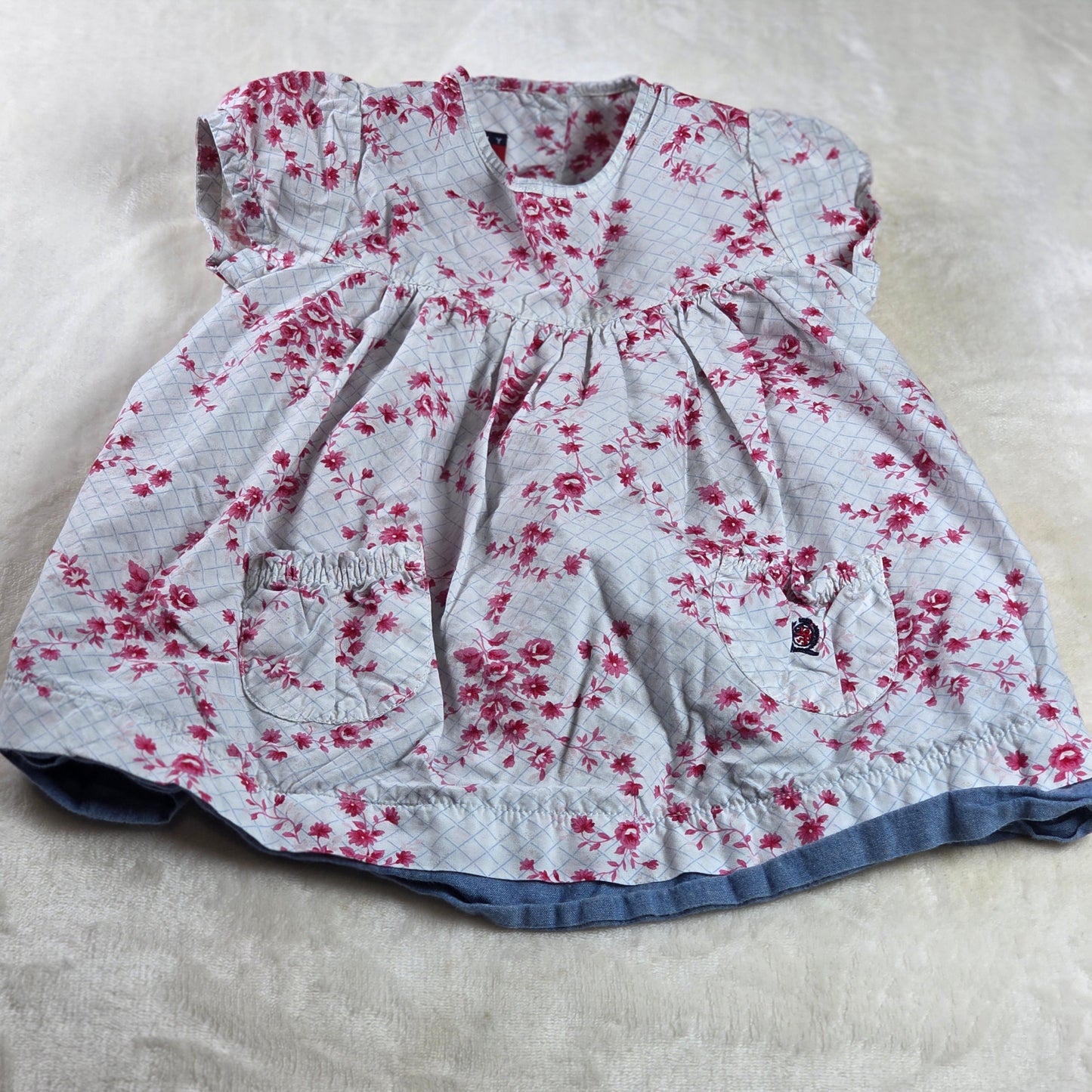 Girls Clothing Lot 12M Toddler Dresses Shorts Sleeper Tommy Hilfiger Disney