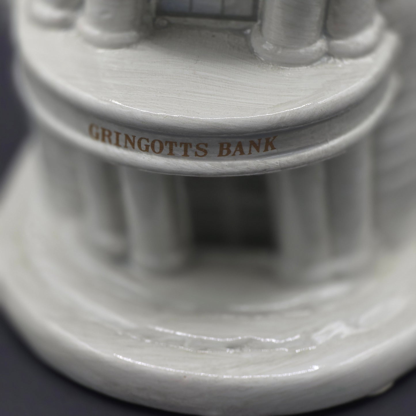 Harry Potter Gringotts Bank Coin Silver Buffalo Wizarding World Resin Collectible