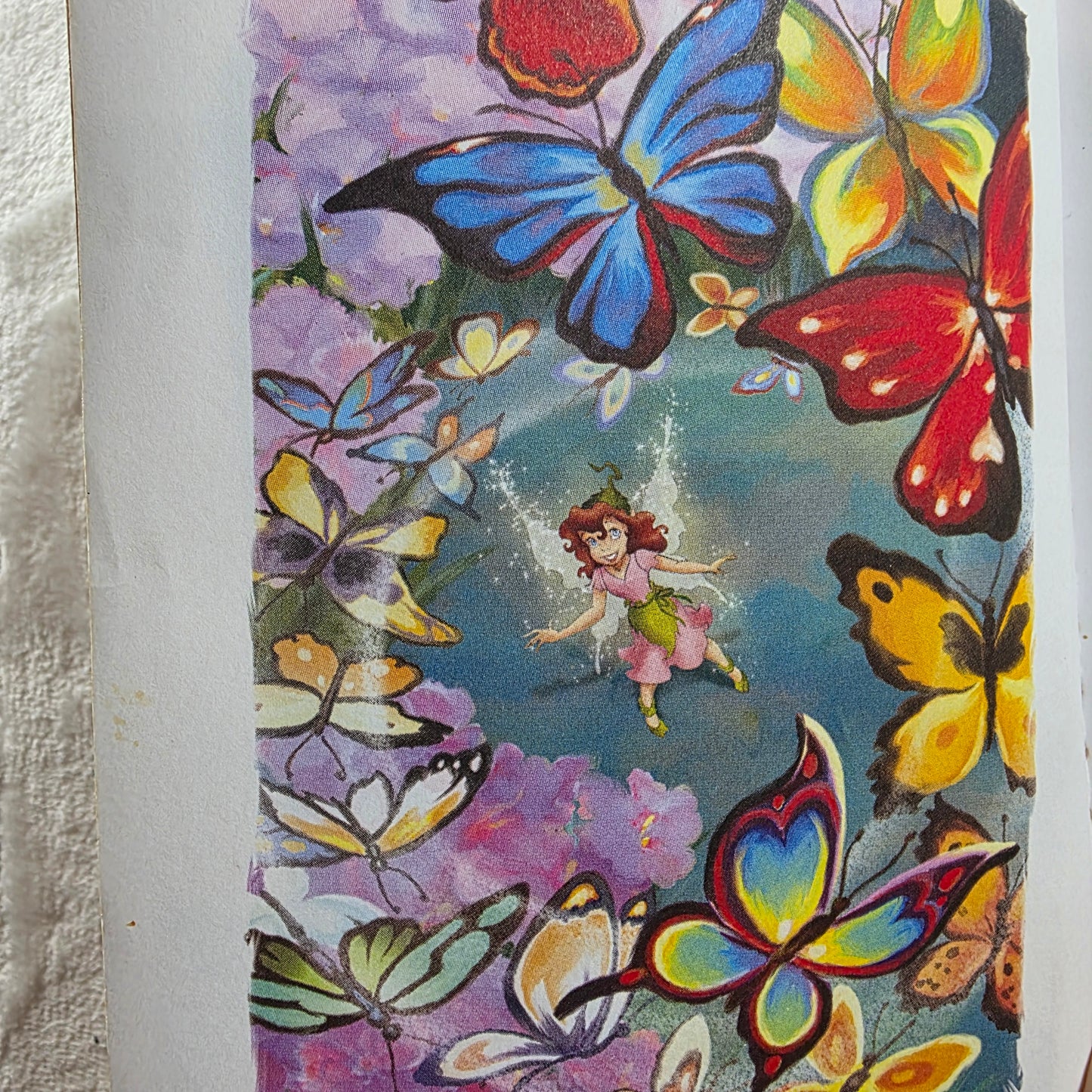 Disney Fairies Prilla and the Butterfly Lie PB 2007 Kitty Richards Story Book