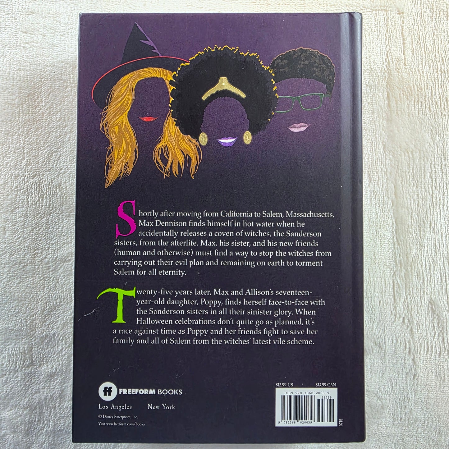 Disney Hocus Pocus & The All-New Sequel Hardcover 2018 First Edition Book