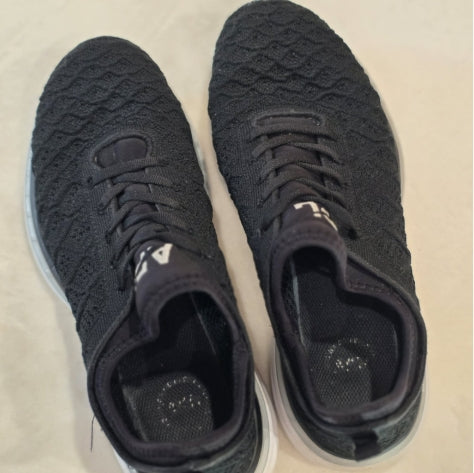 APL TechLoom Phantom Women’s 8.5 Black Knit Athletic Running Sneakers