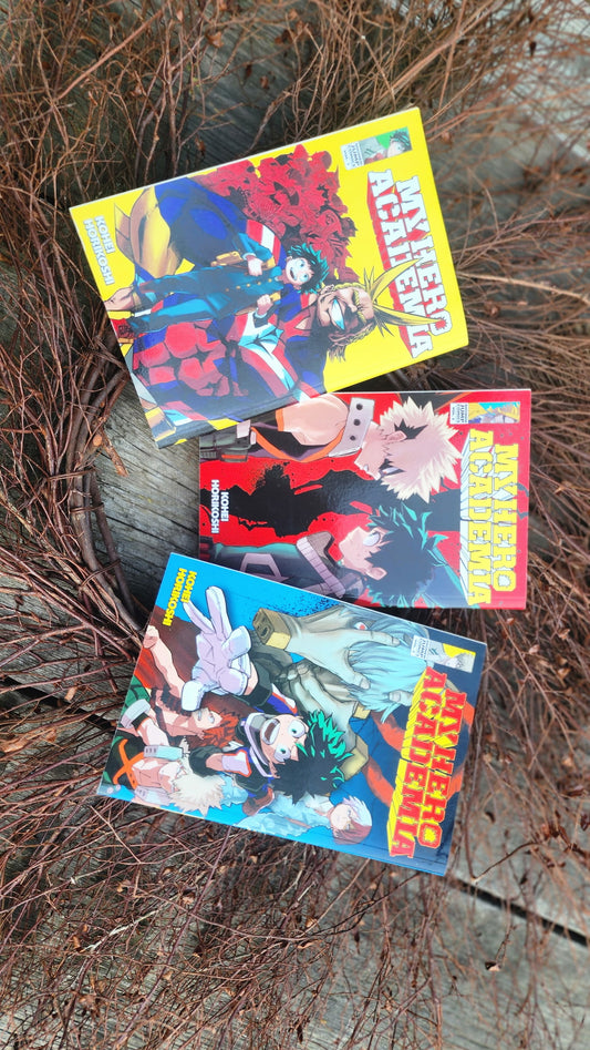 My Hero Academia Lot Vol. 1-3 by Kohei Horikoshi