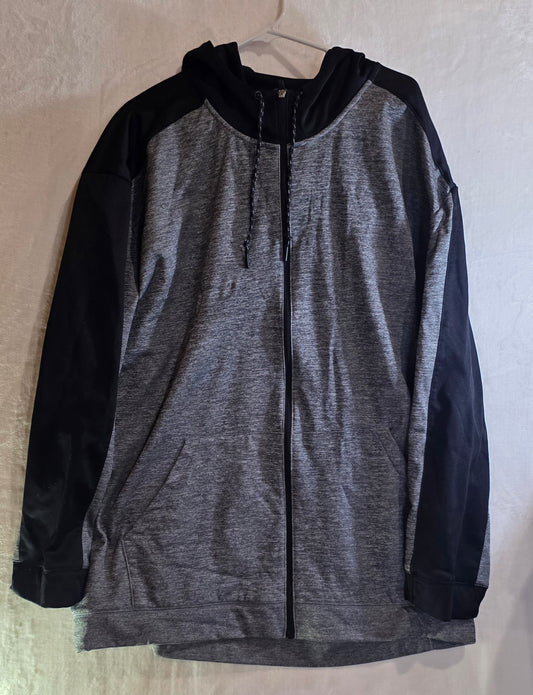 Foundry Size 4XL Mens Hoodie Full Zip Jacket Long Sleeve