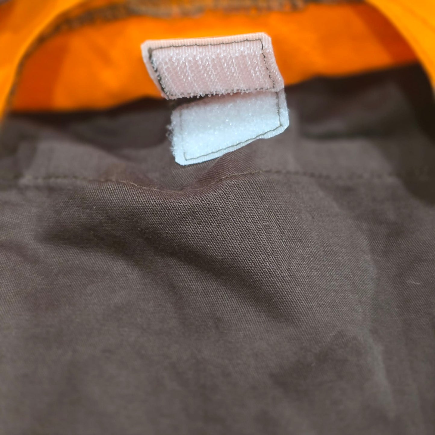 HEYBO Men’s 3XL Brown Blaze Orange Hunting Field Shirt Workwear Vented Utility