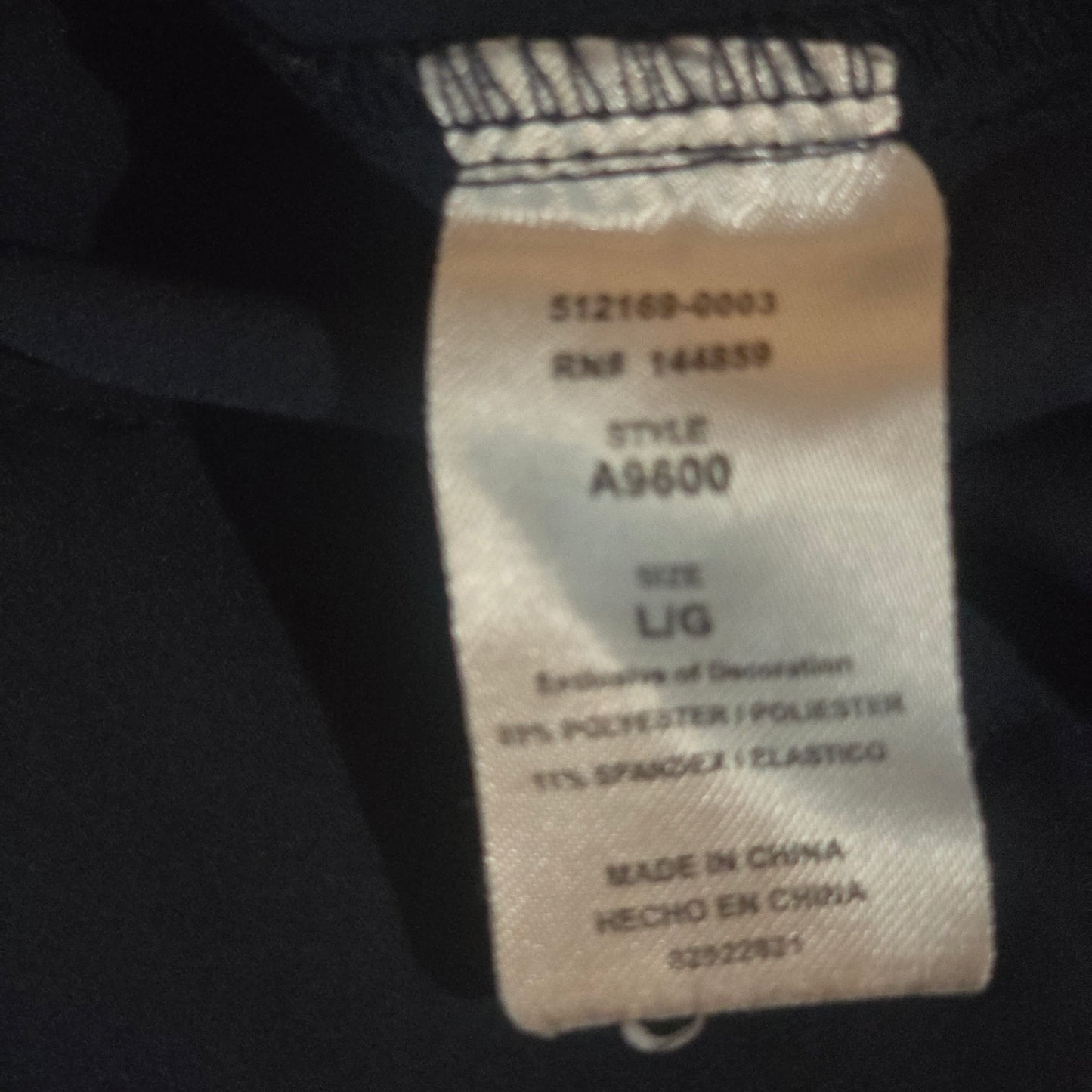 Adar Pro Scrub Bundle Large Navy 1 Top 2 Pants Stretch Medical Uniform Set