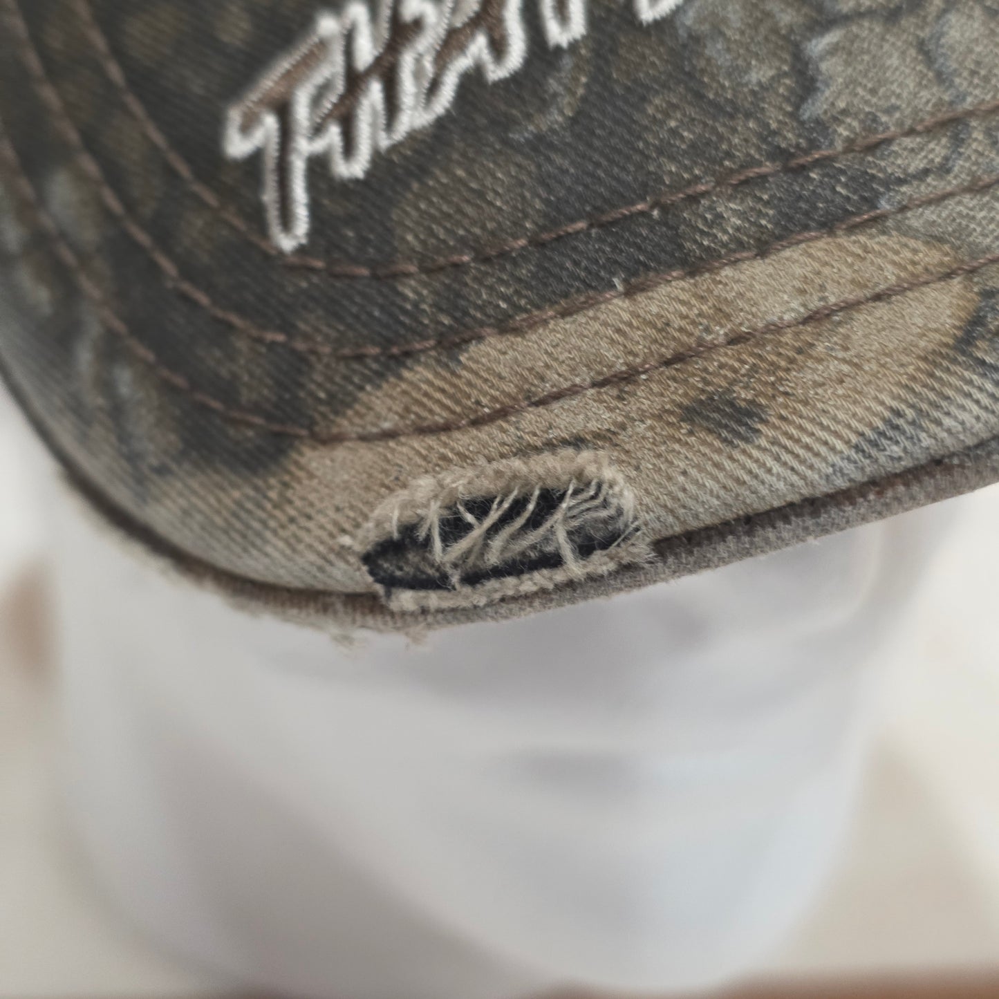 Buck Wear Hunting Camo Hat "Shootin Deers & Drinkin Beers" Adjustable Cap