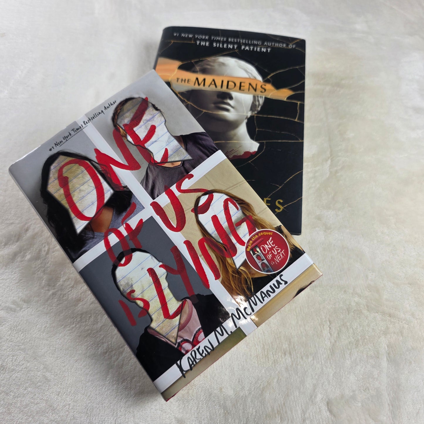 Mystery & Thriller Book Bundle | One of Us Is Lying + The Maidens