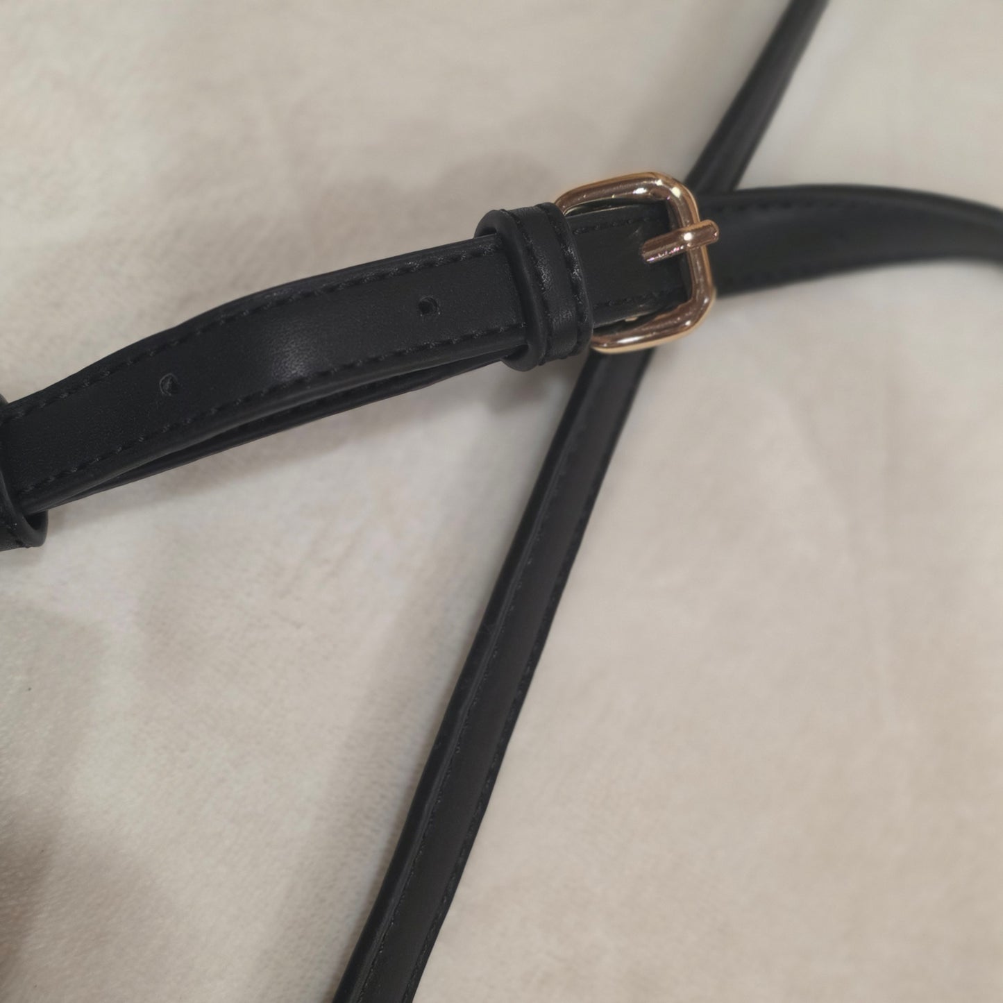 Urban Expressions Round Crossbody Bag Black Vegan Leather Circle Purse NWT