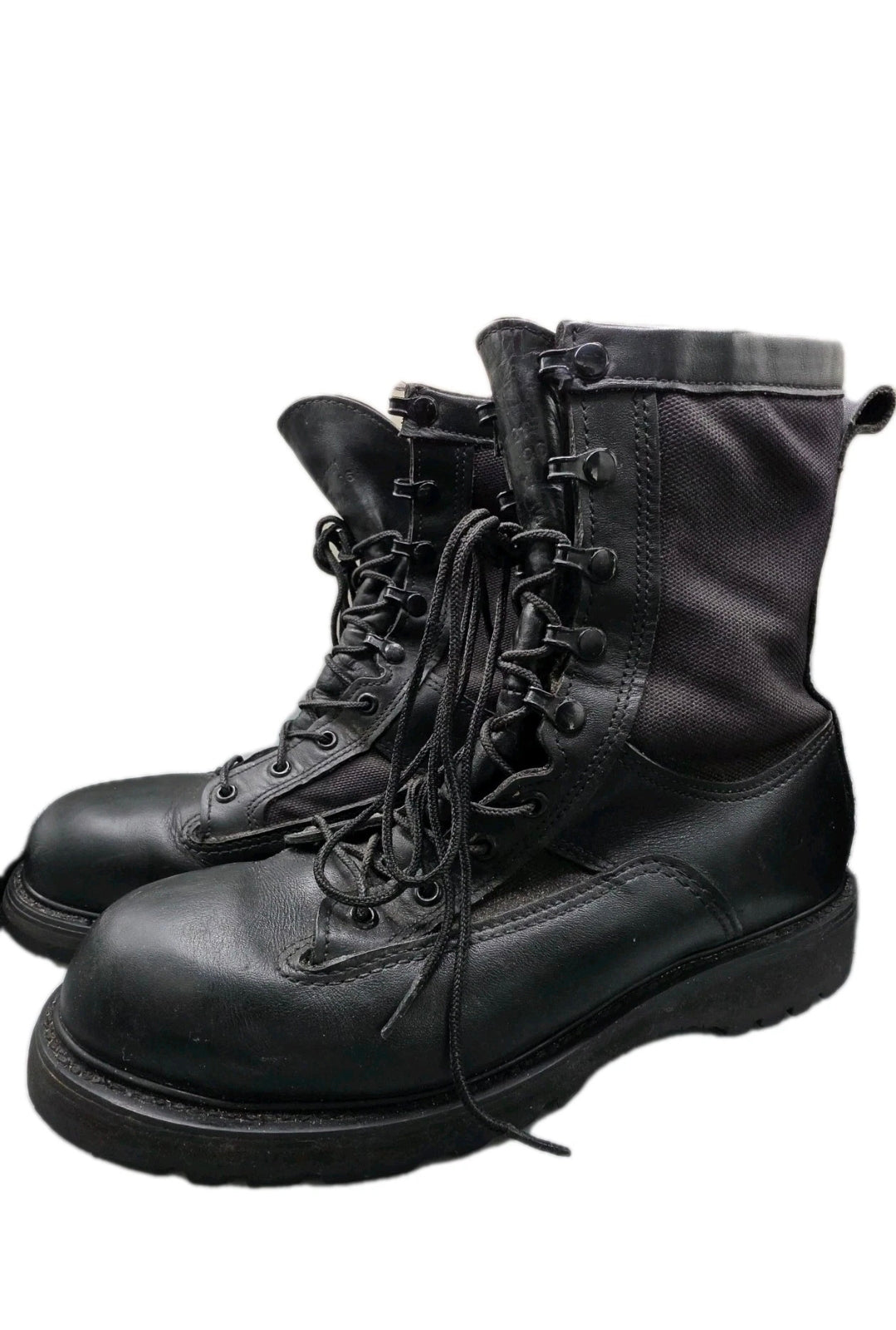 Bates Gore-Tex Military Combat Boots Black Vibram Sole Tactical Army Size Unknown