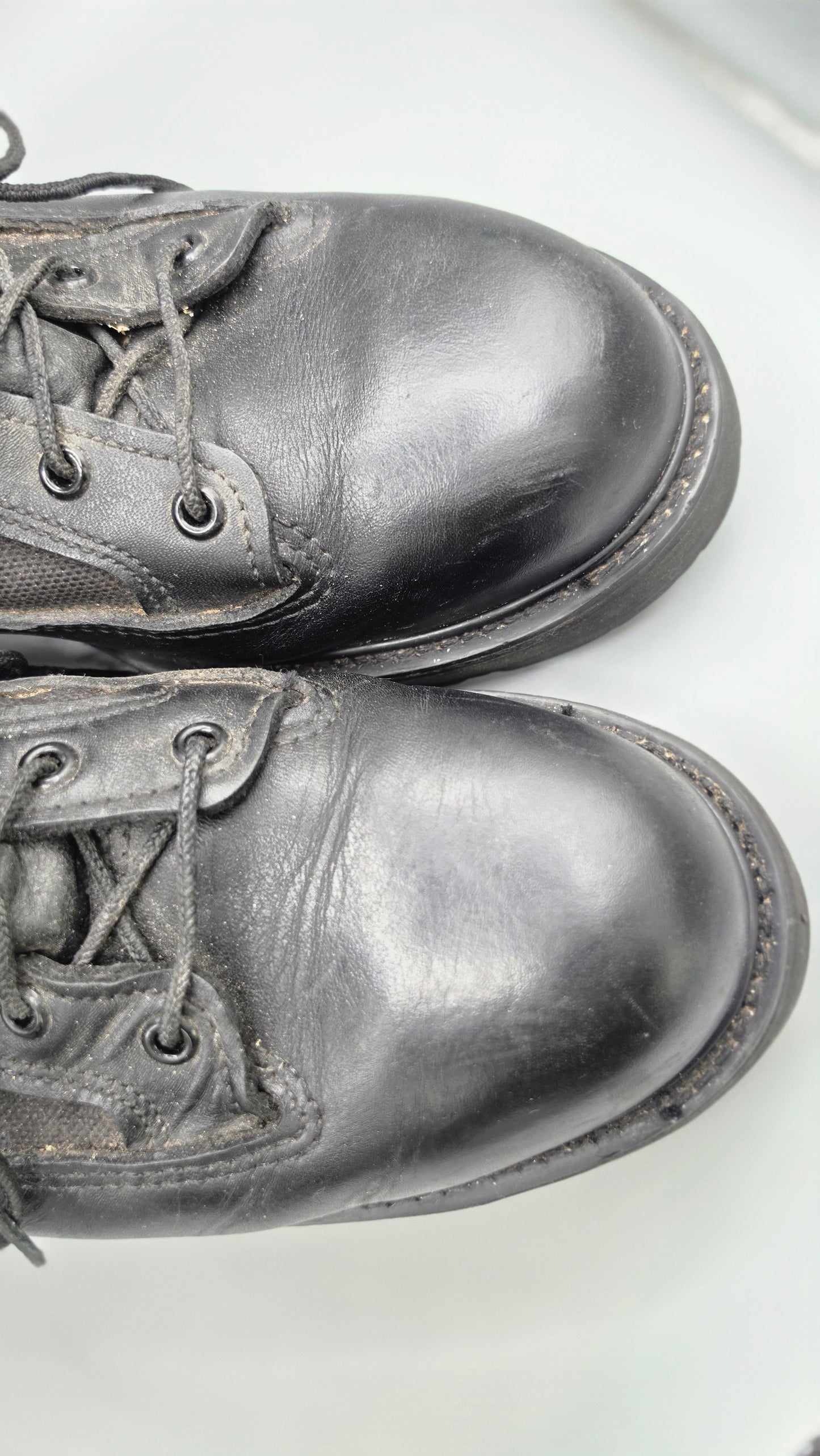 Bates Gore-Tex Military Combat Boots Black Vibram Sole Tactical Army Size Unknown