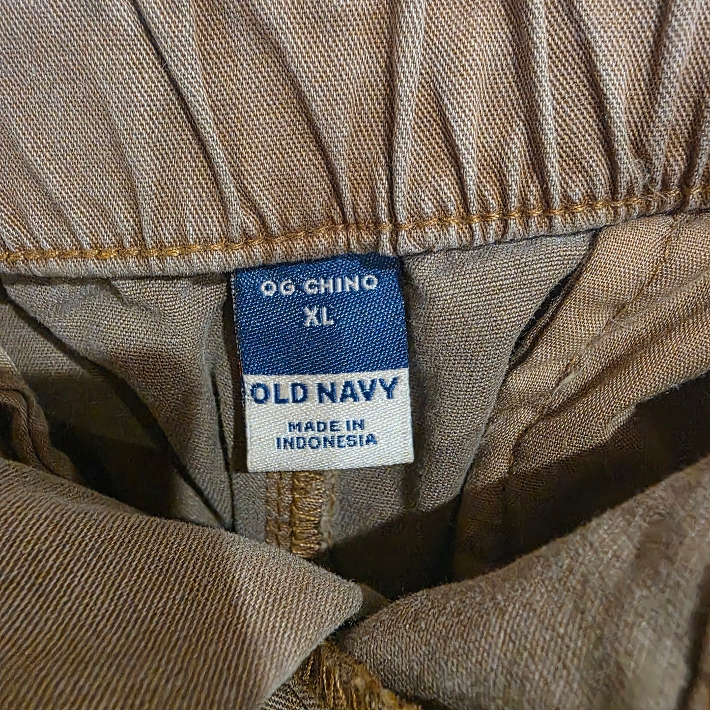 Old Navy Women’s Khaki Pants Size XL|Elastic Band Waist|Relaxed Fit