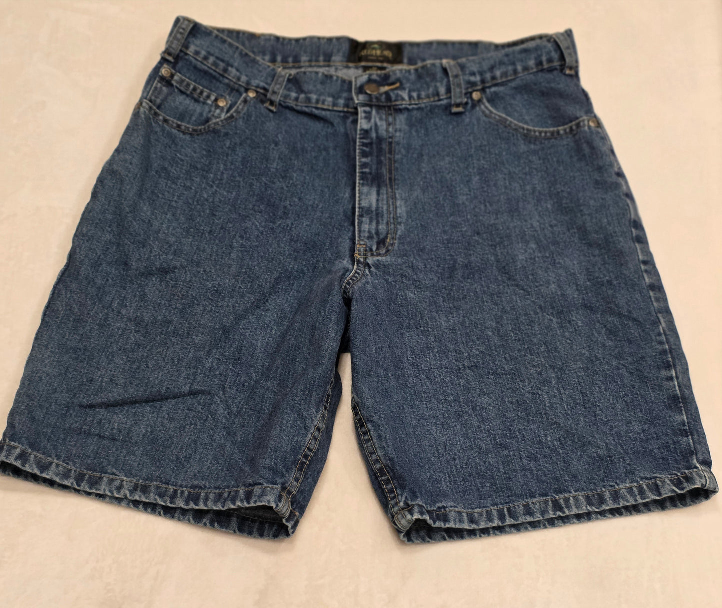 RedHead Denim Shorts Mens 36 Blue Relaxed Fit Bass Pro Shops Jean Shorts Casual