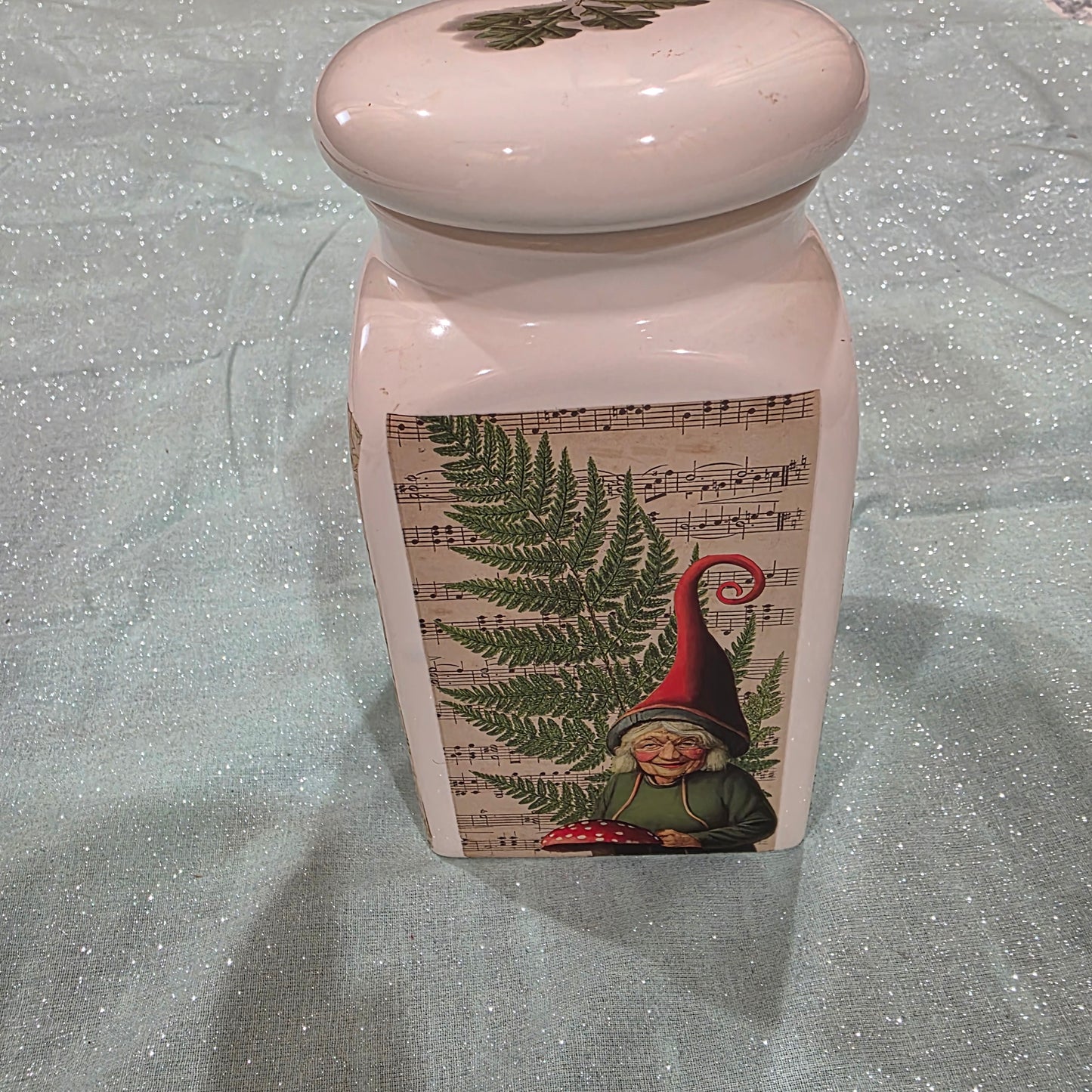 Cottagecore Forest Fantasy Decorative Storage Jar