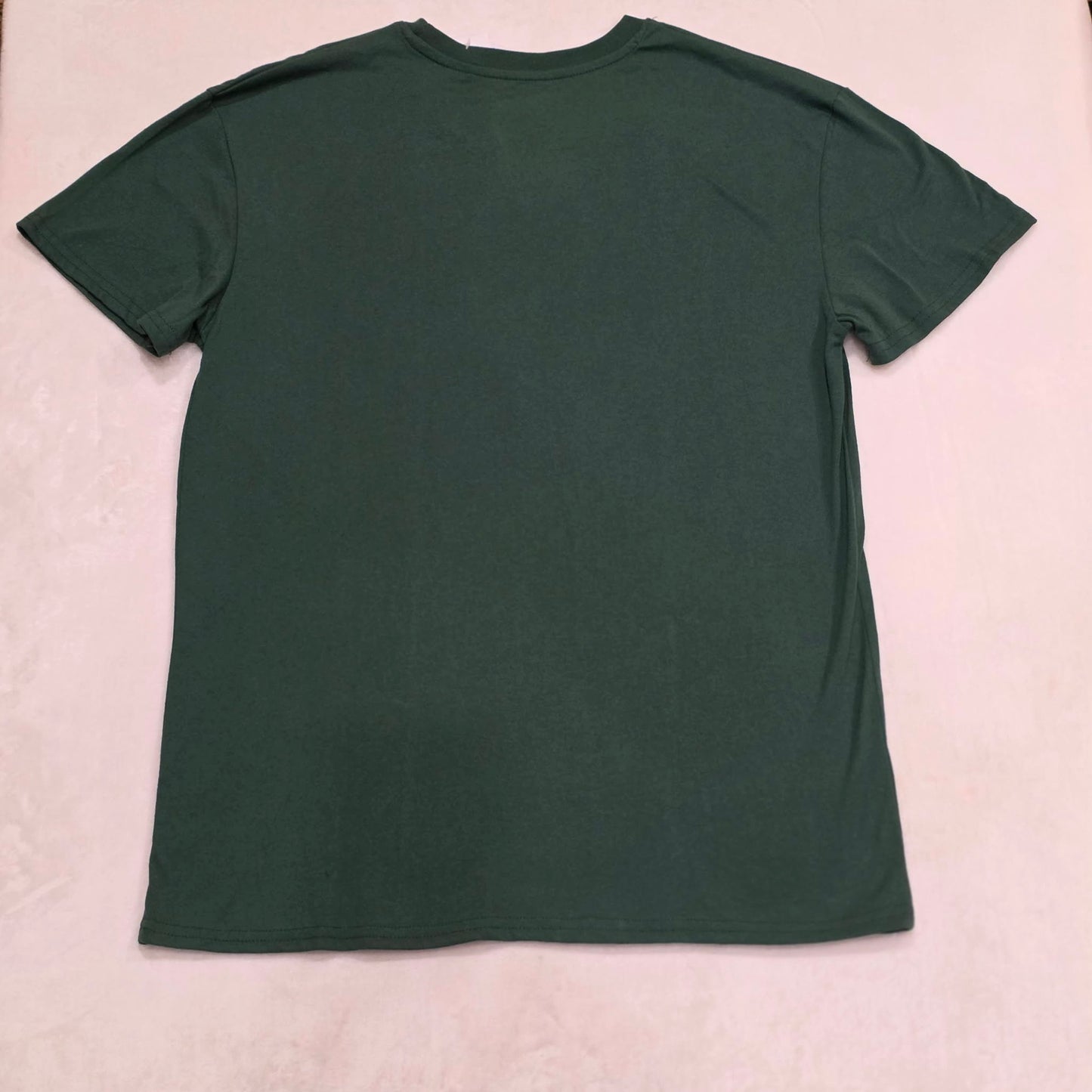 NWT Harry Potter Hogwarts Graphic Tee Shirt Hunter Green Size M