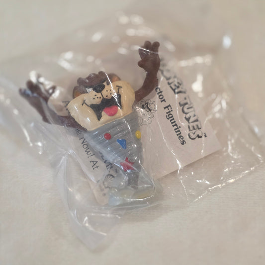 Vintage Looney Tunes Tasmanian Devil Shell Gas Collectible Figurine Toy 1990 WB NIP