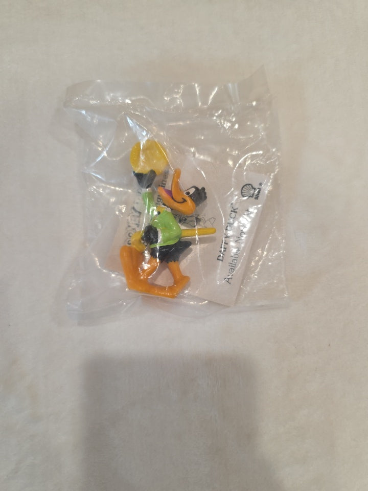 Vintage Looney Tunes Daffy Duck Shell Gas Collectible Figurine Toy 1990 WB NIP
