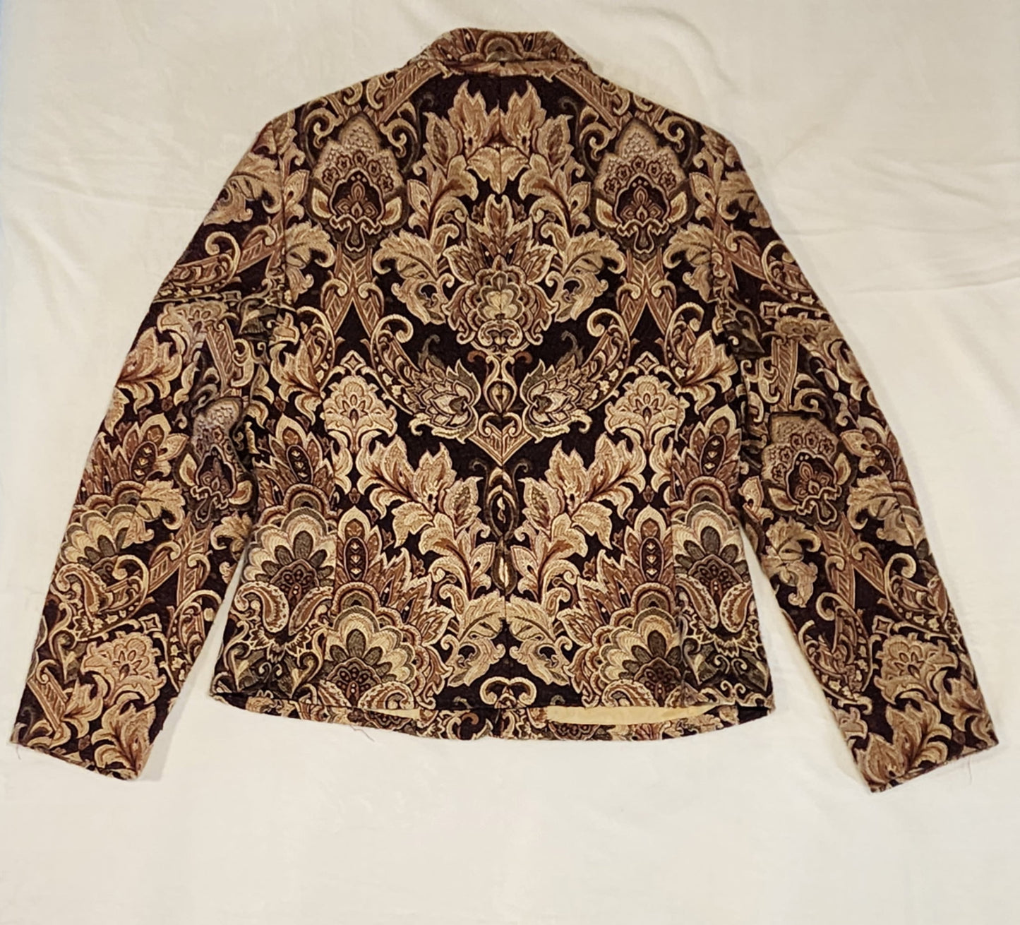Vintage Focus 2000 Paisley Blazer W Size 10