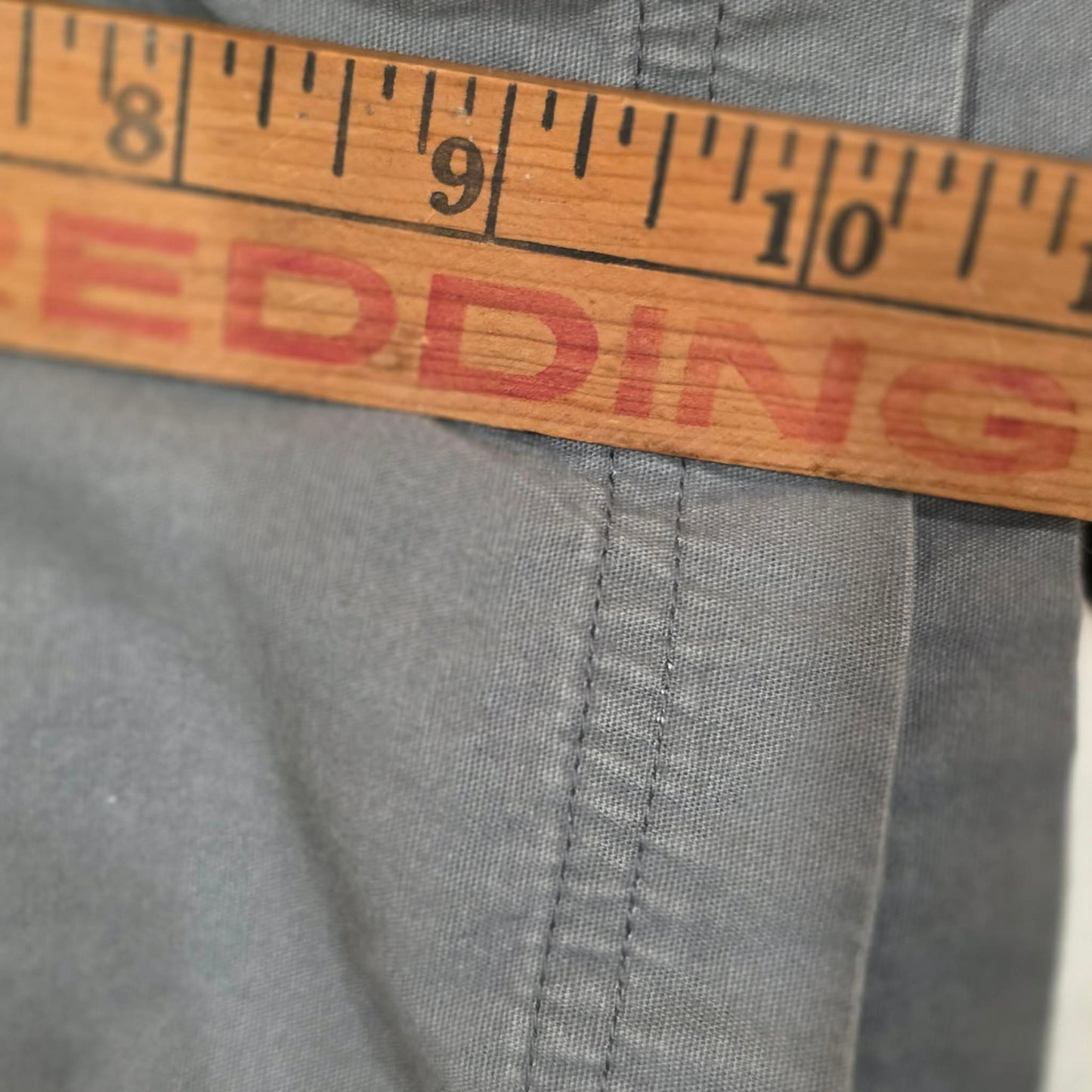 CE Schmidt Workwear Men’s 2X Gray Short Sleeve Button Up Cotton Utility Shirt