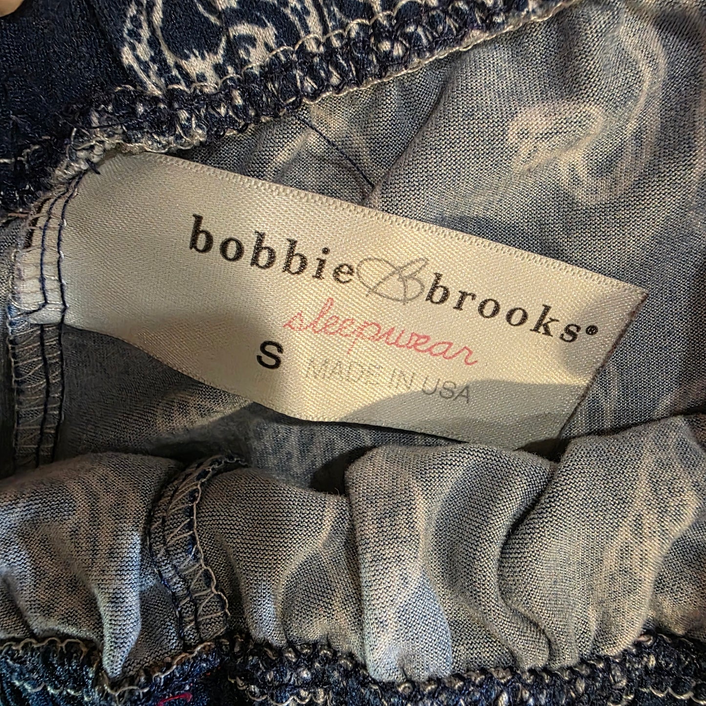 Bobby Brooks Sleepwear Women’s Size S Pajama Pants Elephant Pattern