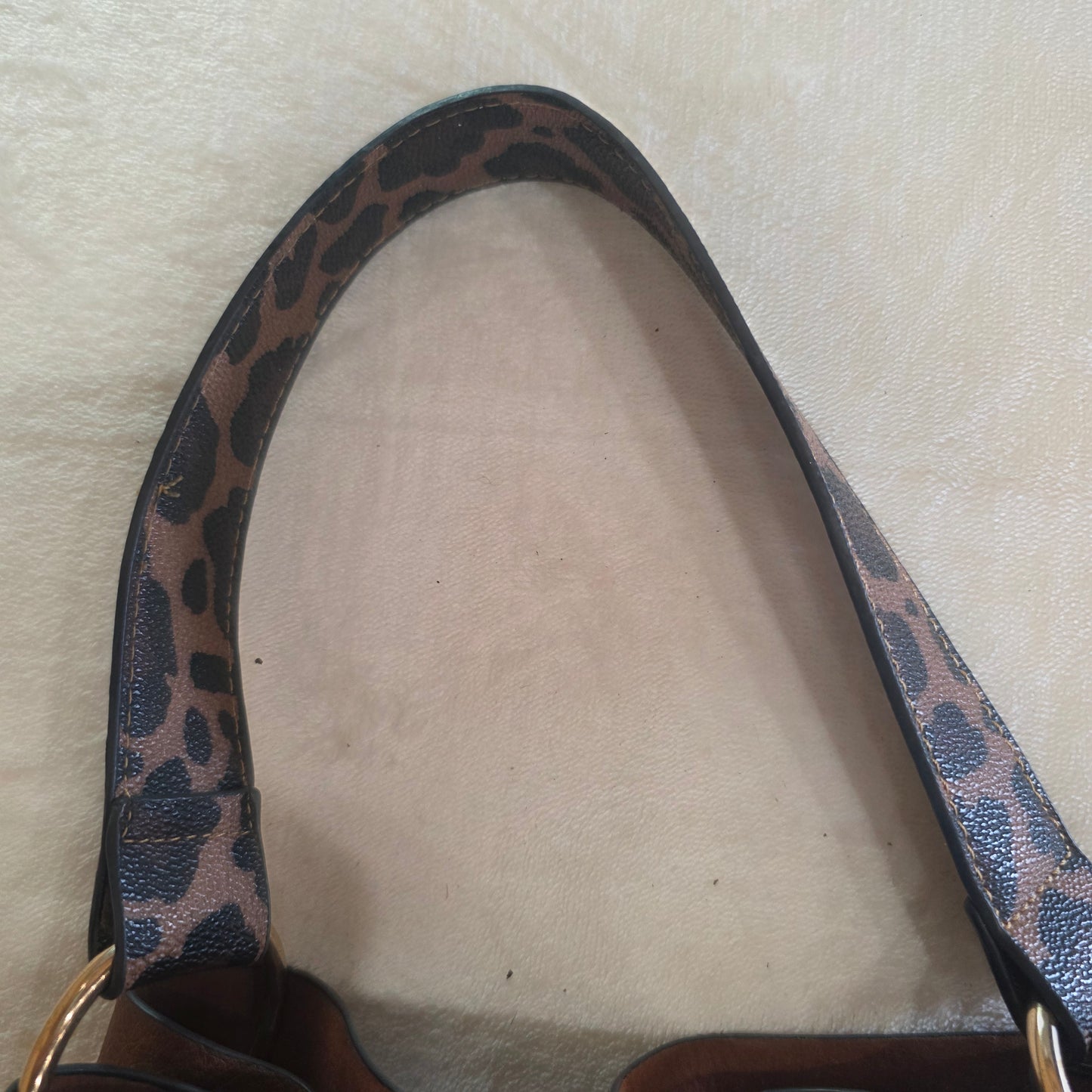 Deluxe Handbag Vegan Leather Animal Print Women's Purse Brown|Tan|Black|Leapord
