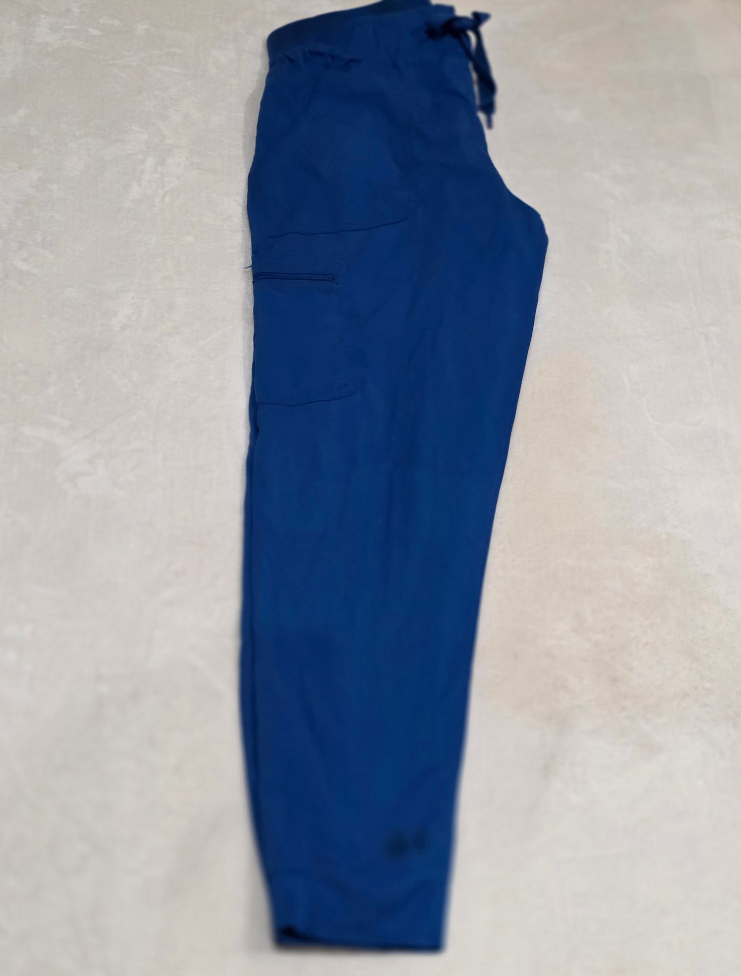 Womens Adar Pro Royal Blue Scrub Set Medium Medical Nurse Uniform Top Pants